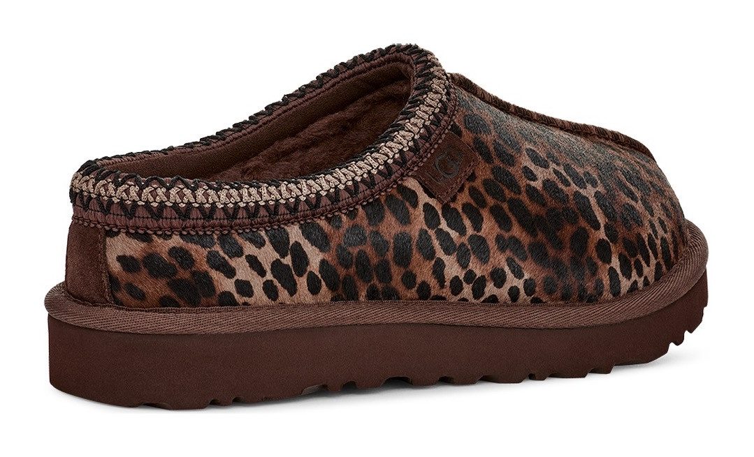 UGG Clogs Tasman Caspian Mule, pantoffel met allover leo-motief