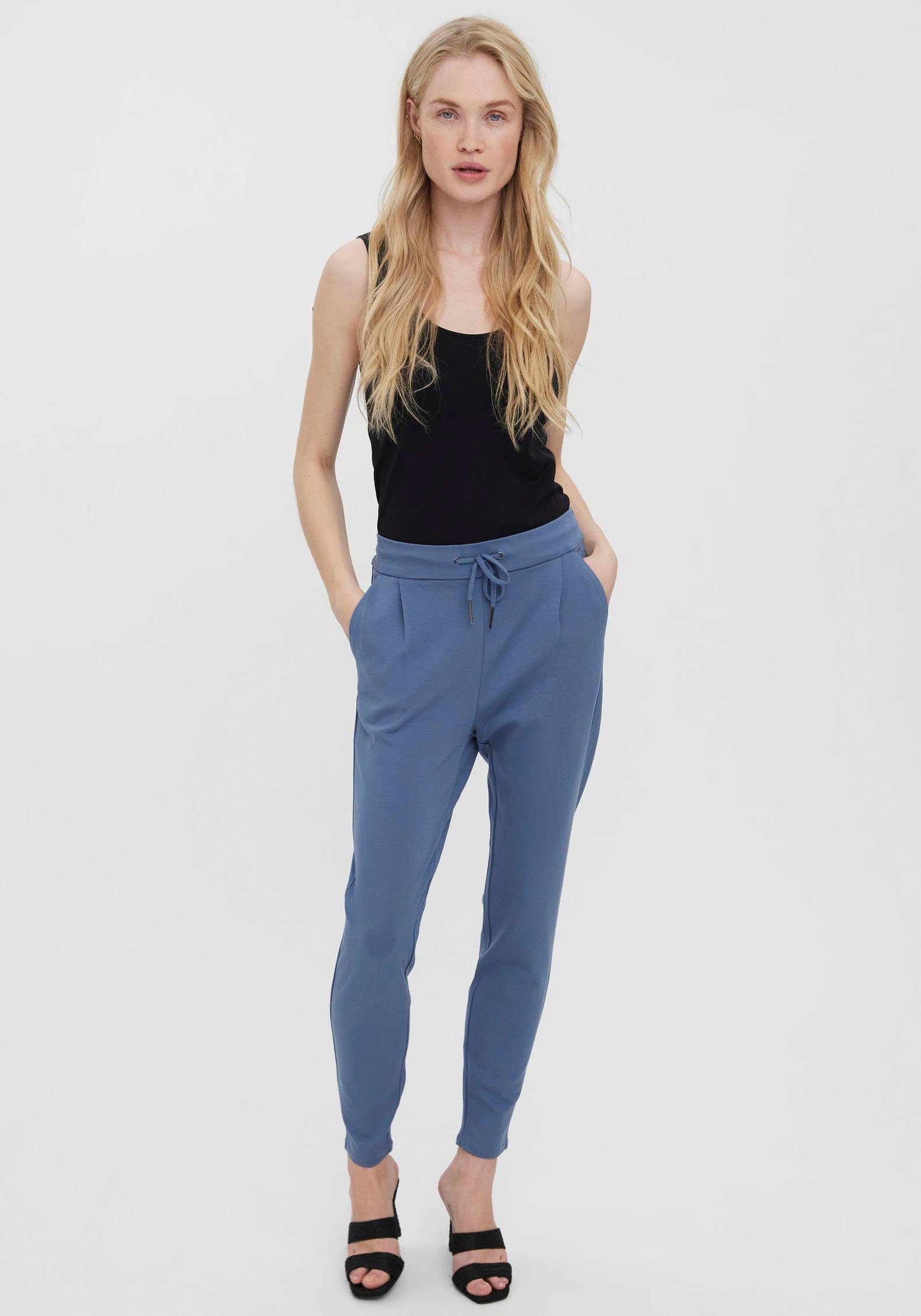 Vero Moda Joggingbroek VMEVA MR LOOSE STRING PANT GA NOOS