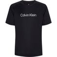 calvin klein performance t-shirt zwart