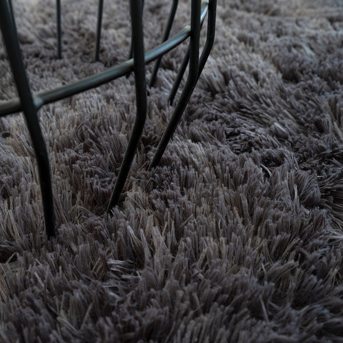 The carpet Vloerkleed Soft Shaggy Fluffy hoogpolig tapijt, woonkamer, antislip onderkant