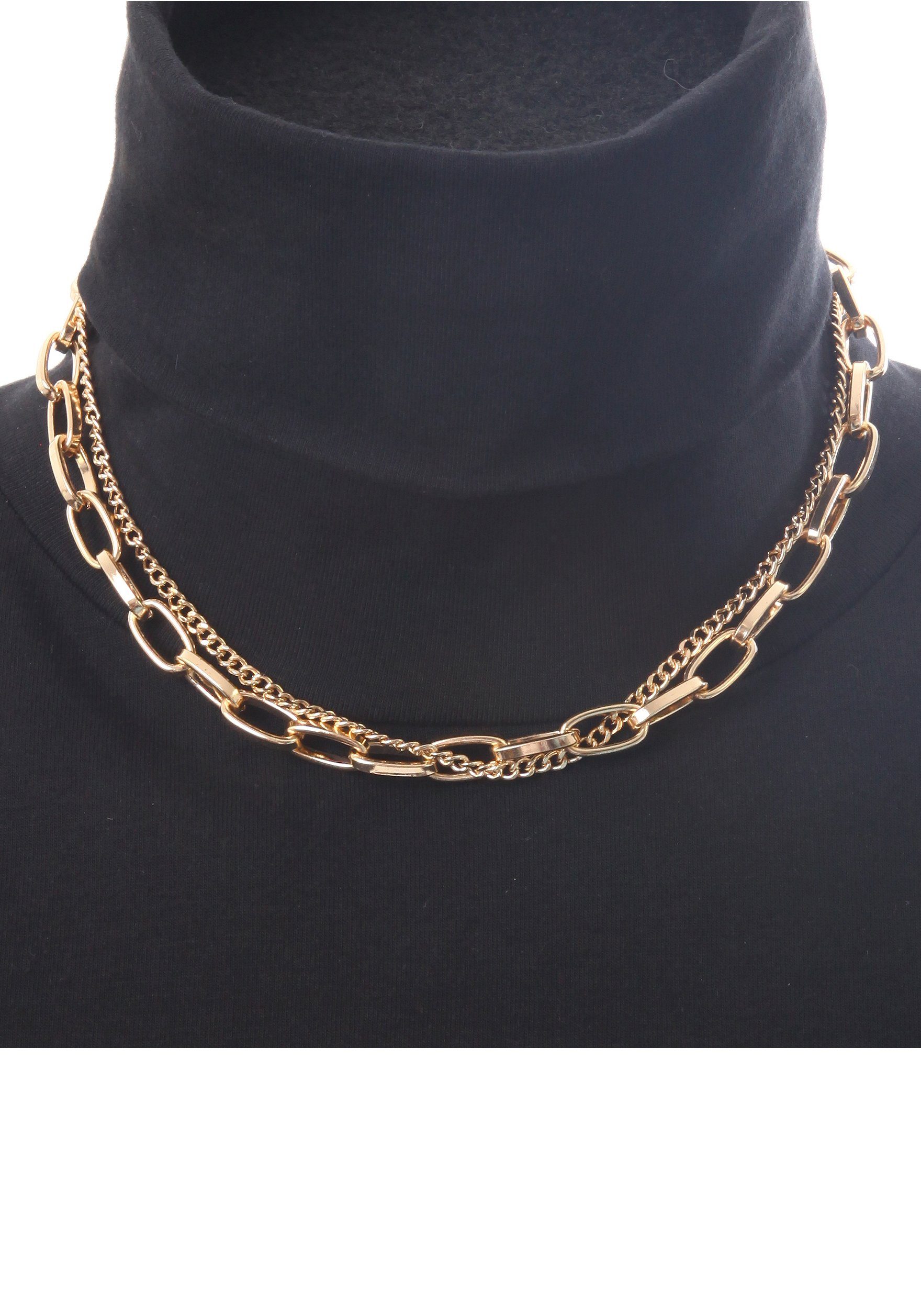 Firetti Collier Schakelketting met zirkoon (synthetisch)