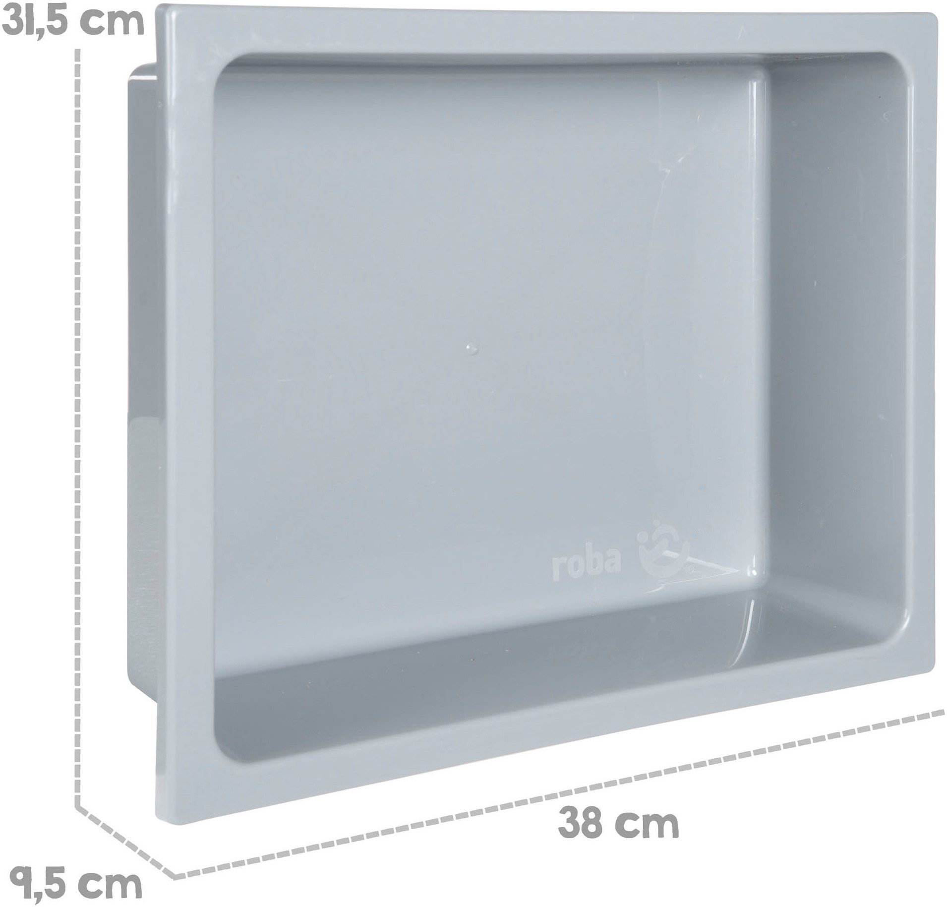 Roba® Outdoor-speelkeukentje Modderkeuken, grijs gelazuurd, van hout