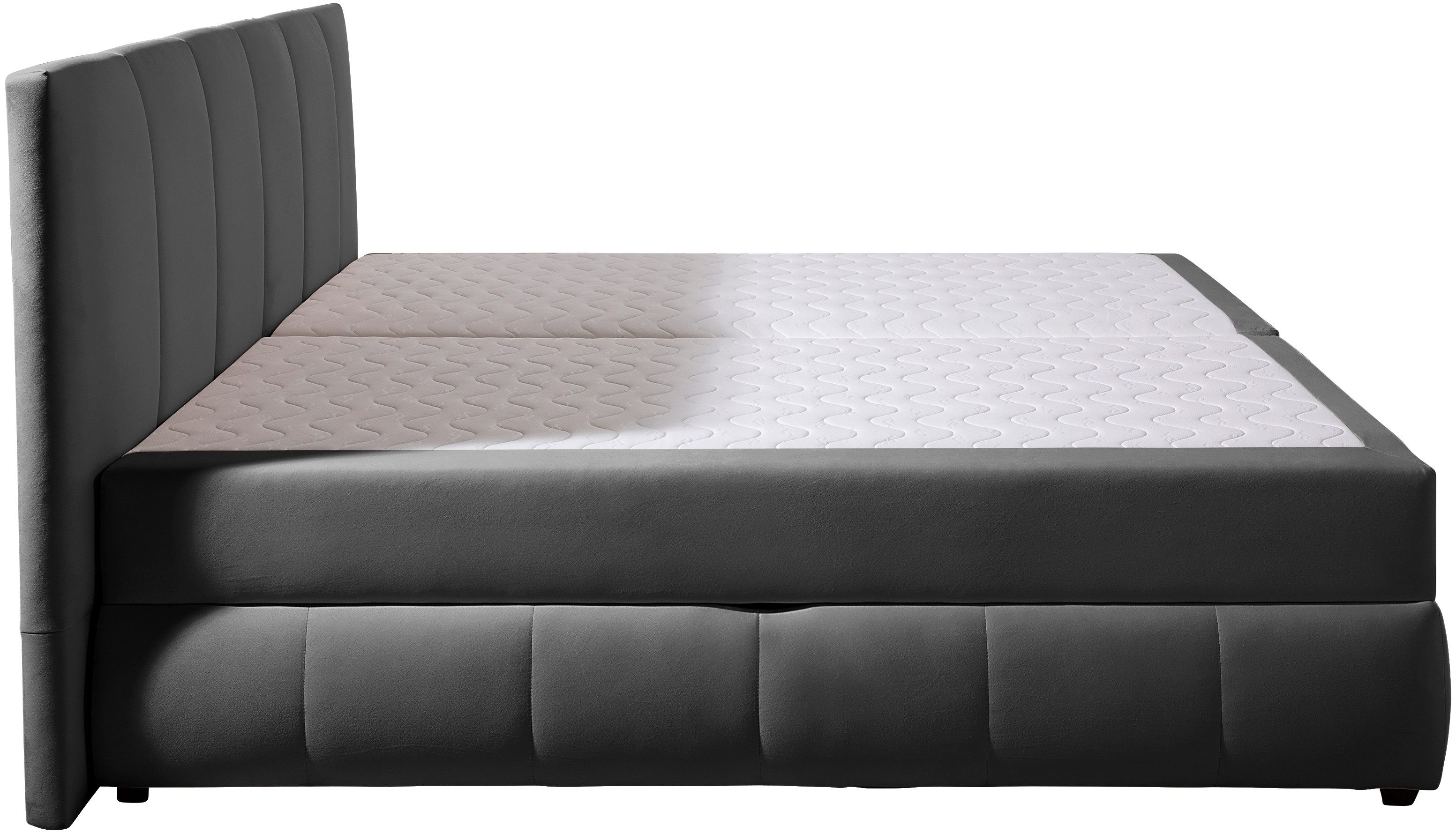 INOSIGN Boxspring Hartley Inclusief bedlade & topper, kiesbaar in H2, H3 of H4