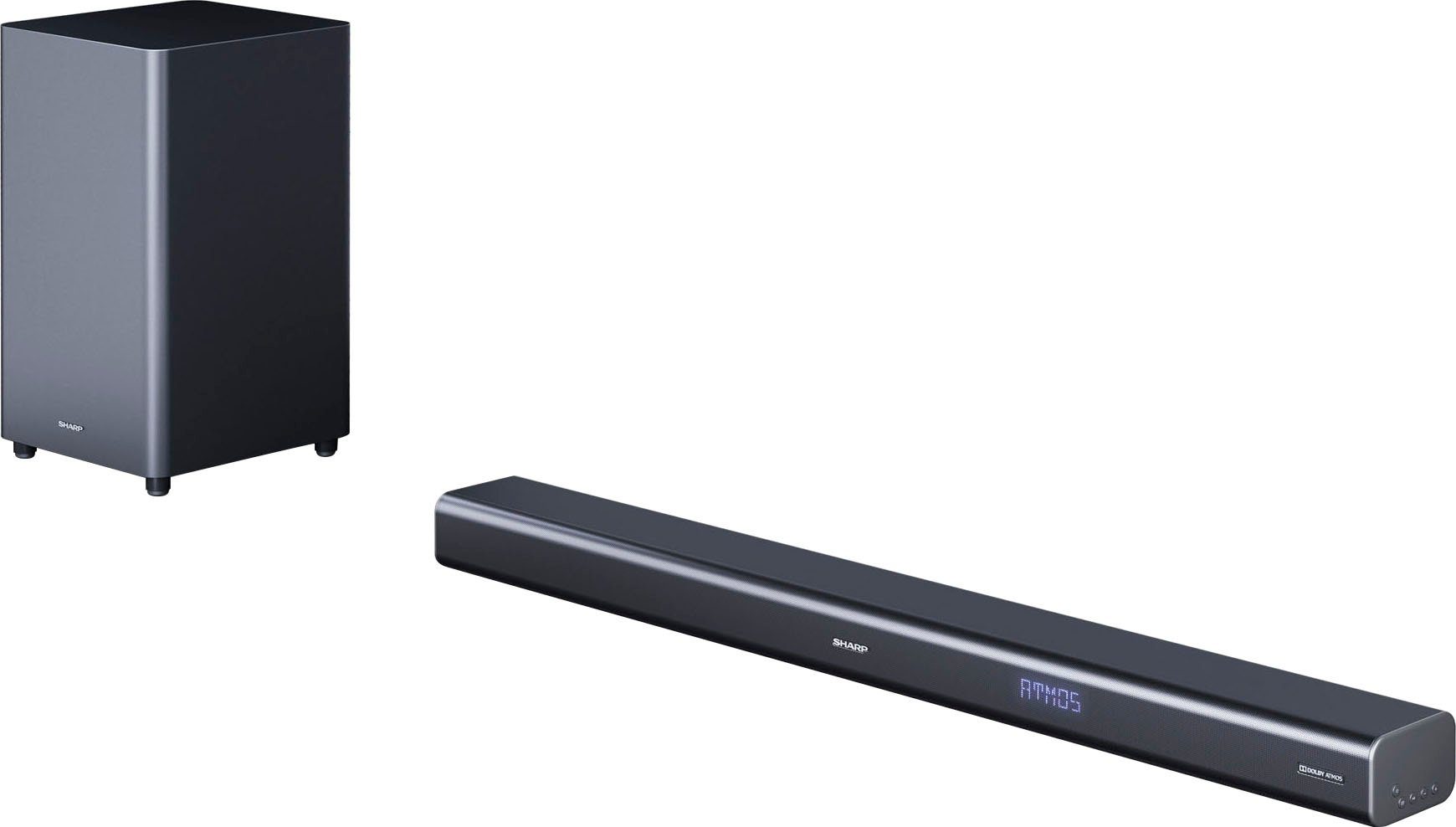 Sharp Soundbar HT-SBW460 met dolby atmos en draadloze subwoofer