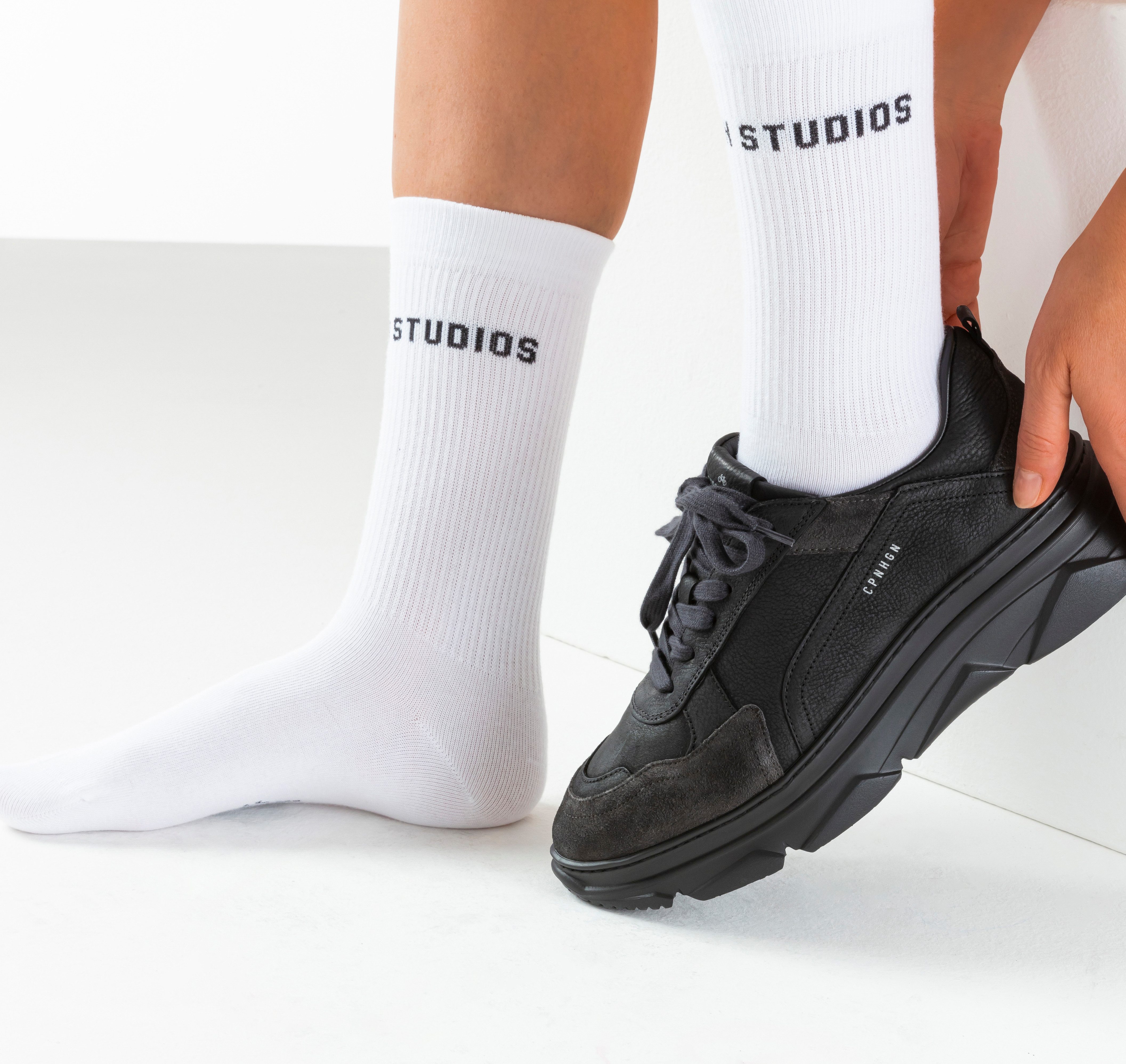 Copenhagen Studios Tennissokken zonder frotté (set, 2 paar)