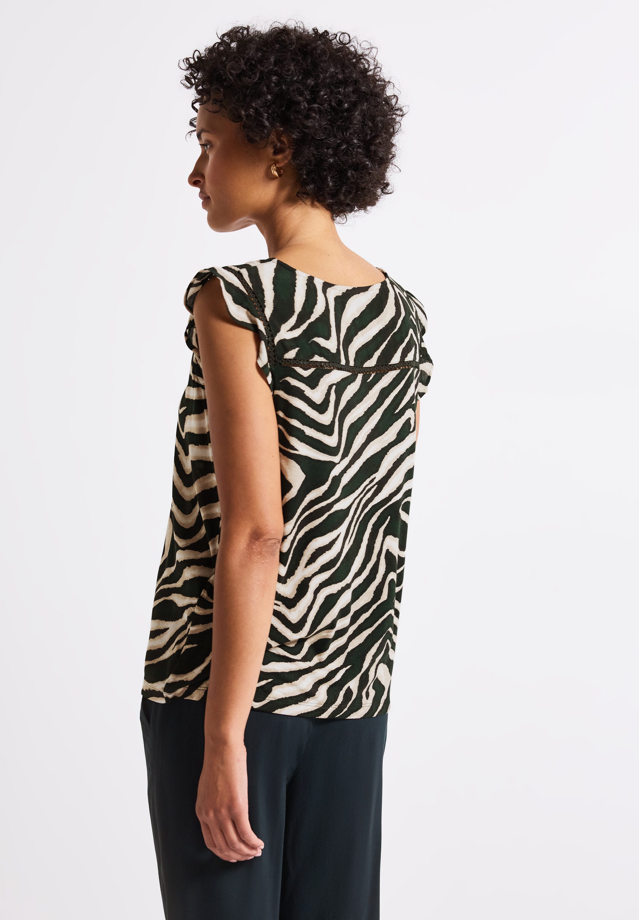 STREET ONE Shirttop met print all-over
