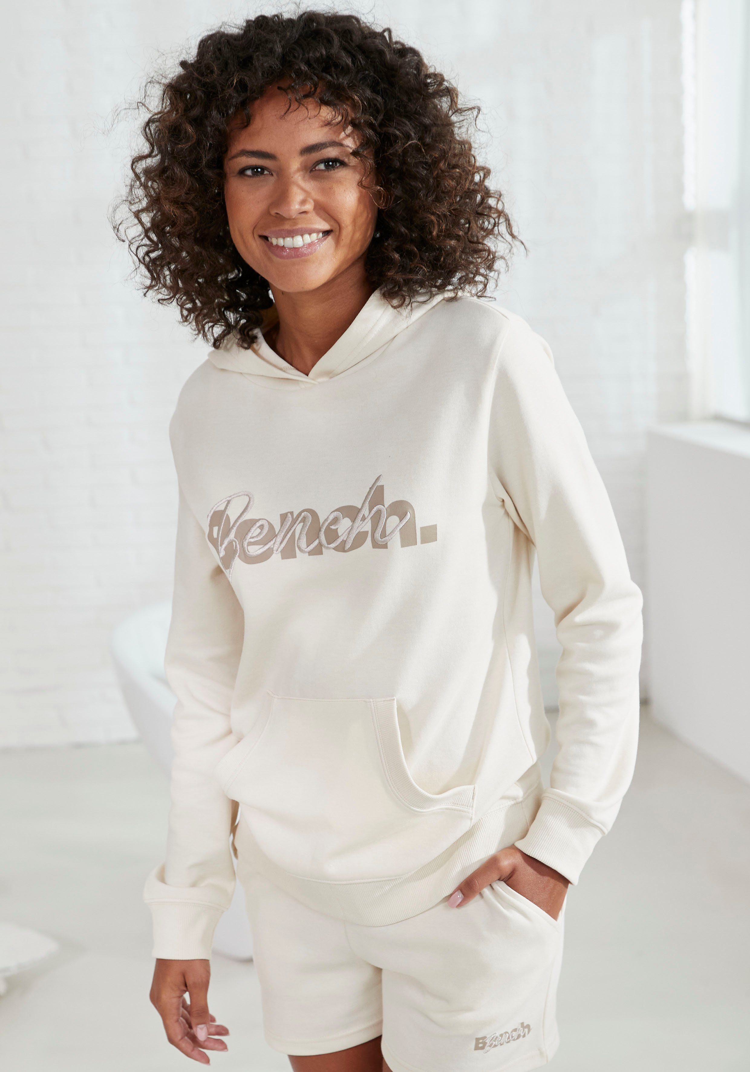 Bench. Loungewear Hoodie met kangoeroezak, loungepak, hoodie