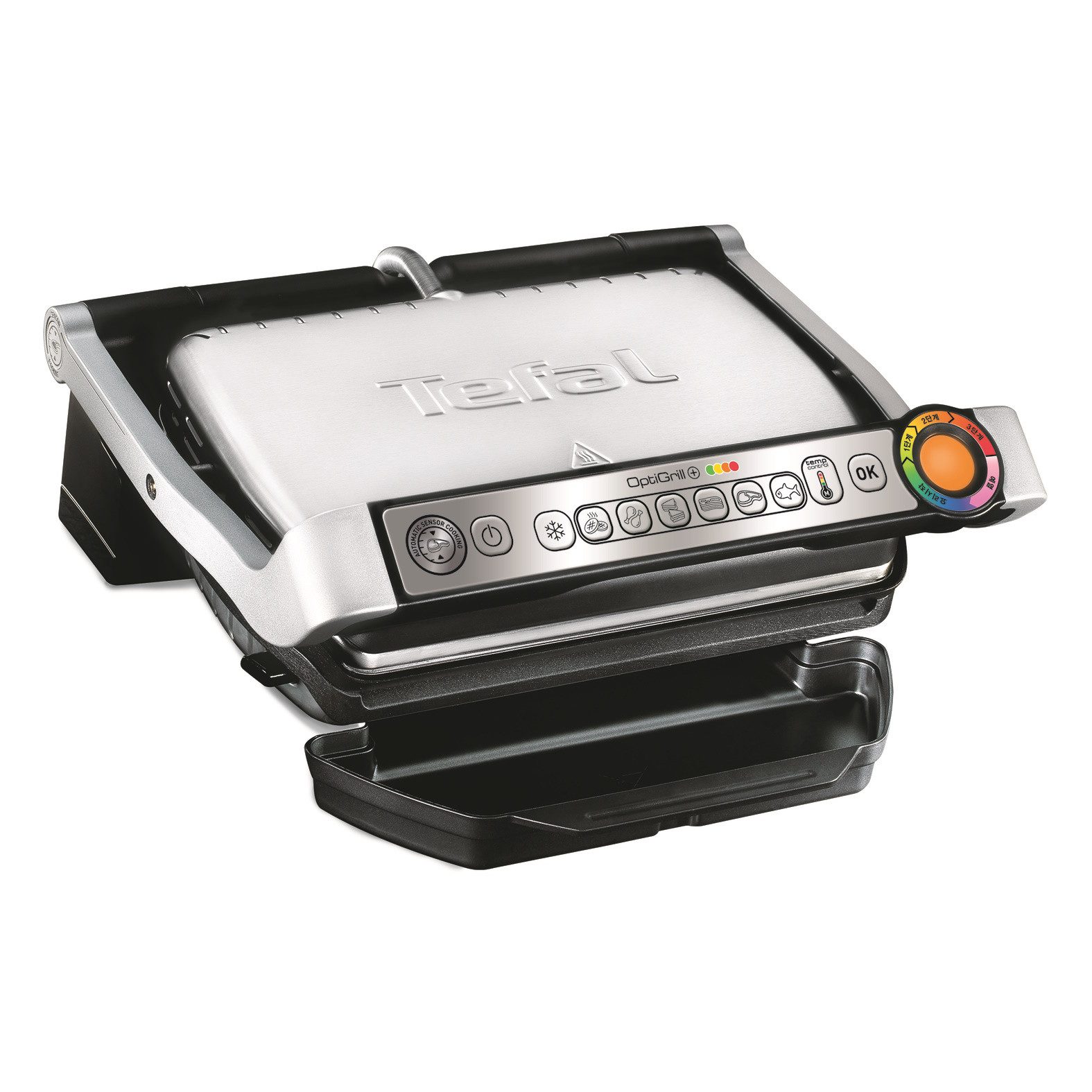 Tefal Contactgrill GC714D OptiGrill en inclusief snacking & baking accessoires