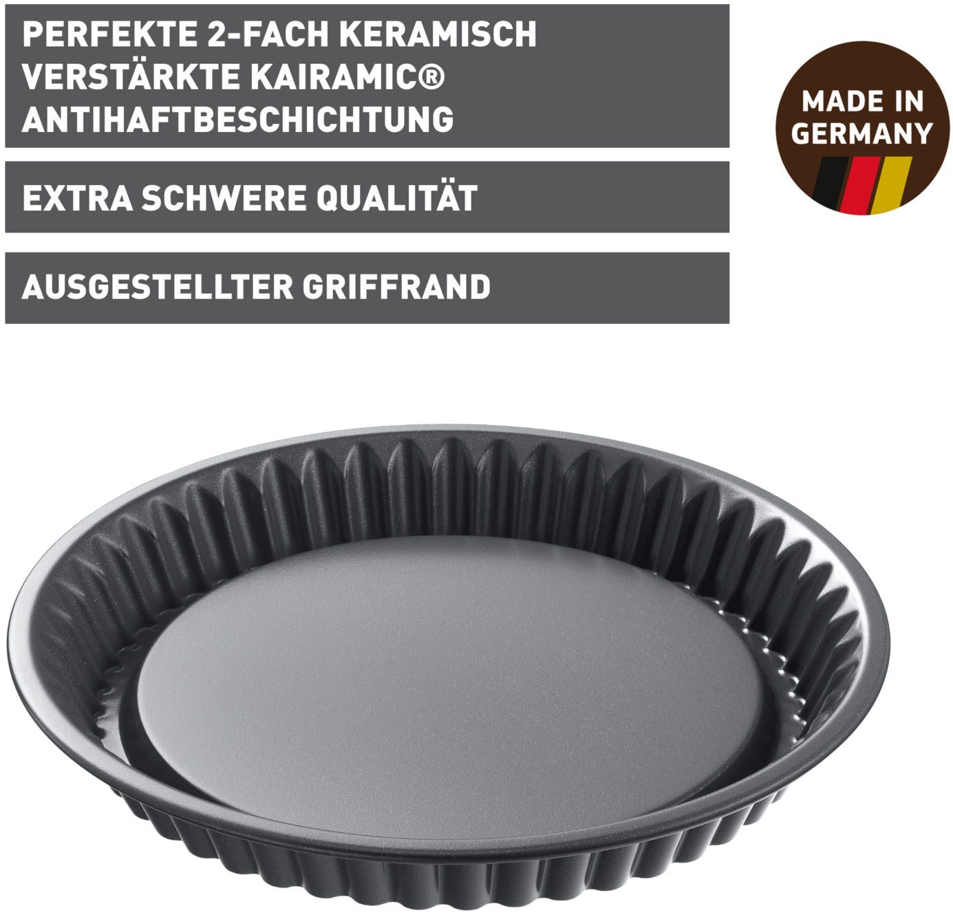 Kaiser Backformen Bakvorm La Forme Plus Taartbodemvorm, Made in Germany