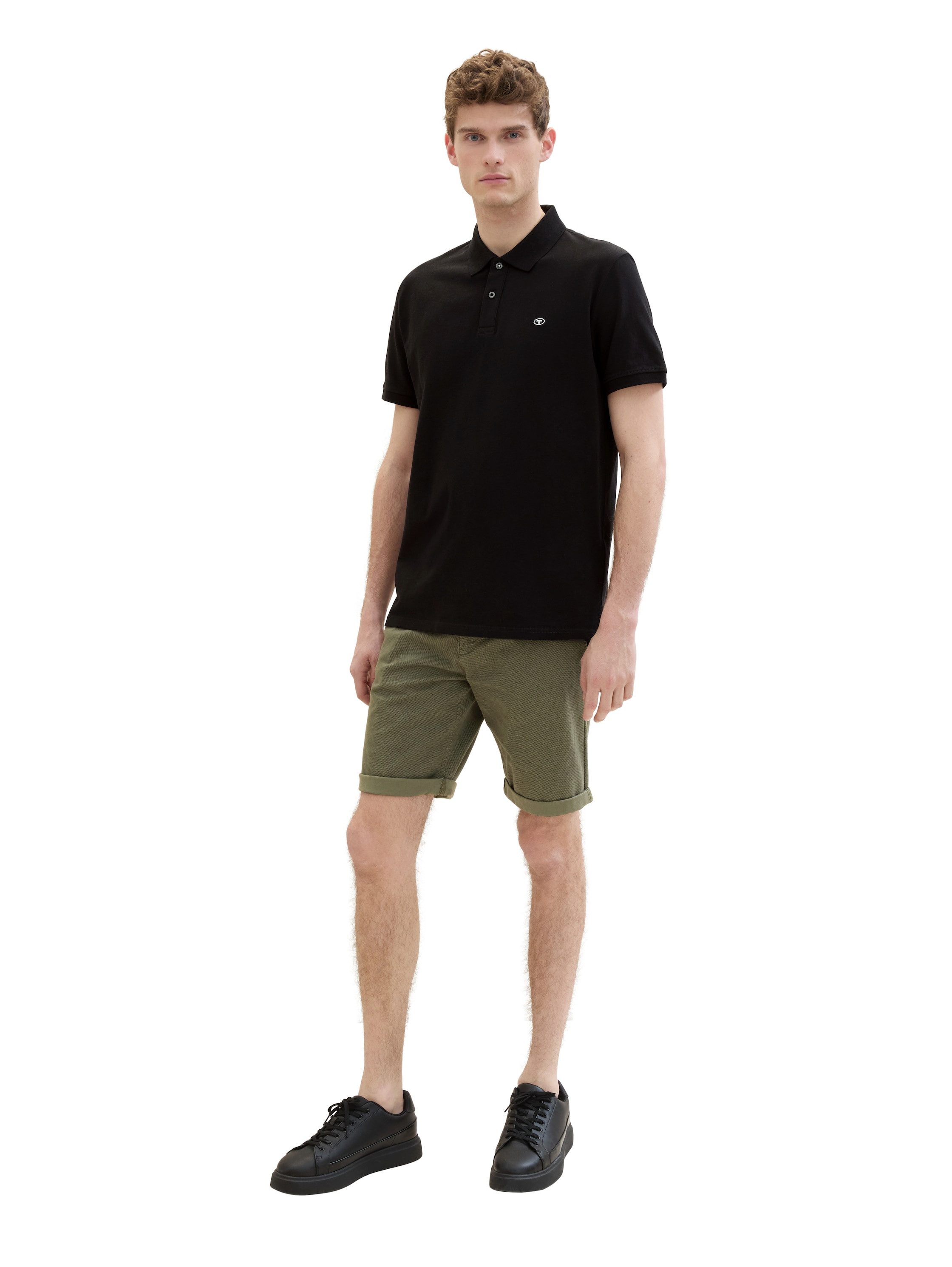 Tom Tailor Bermuda met paspelzakje