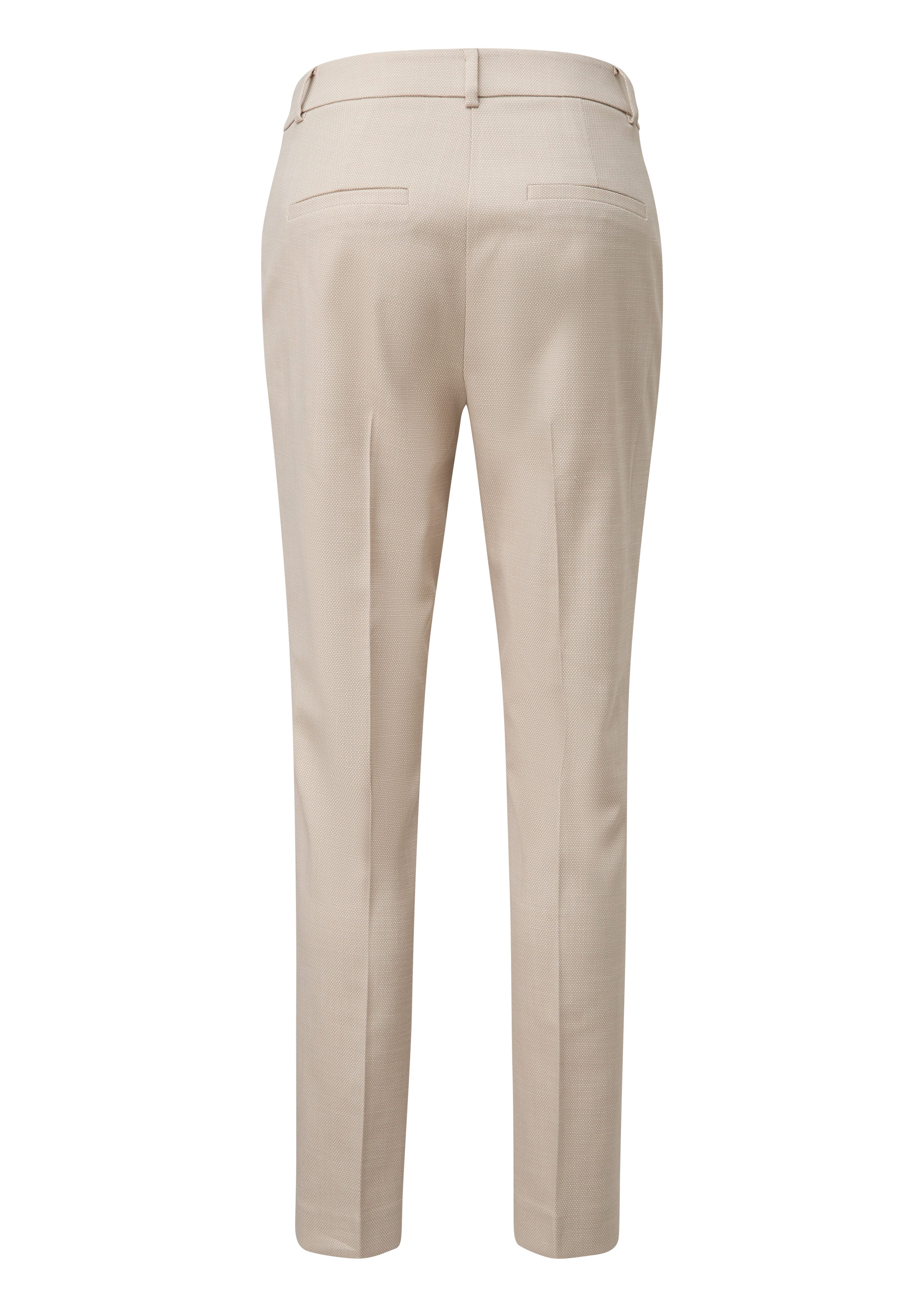 Comma 7/8 broek met riemlussen