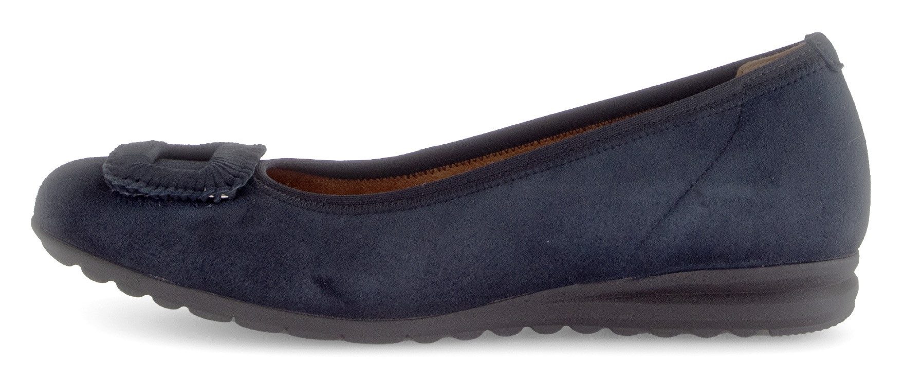 Gabor Ballerina's Florence , comfort schoen, zakelijke schoen, elastische afwerking, comfortbreedte g (= breed)