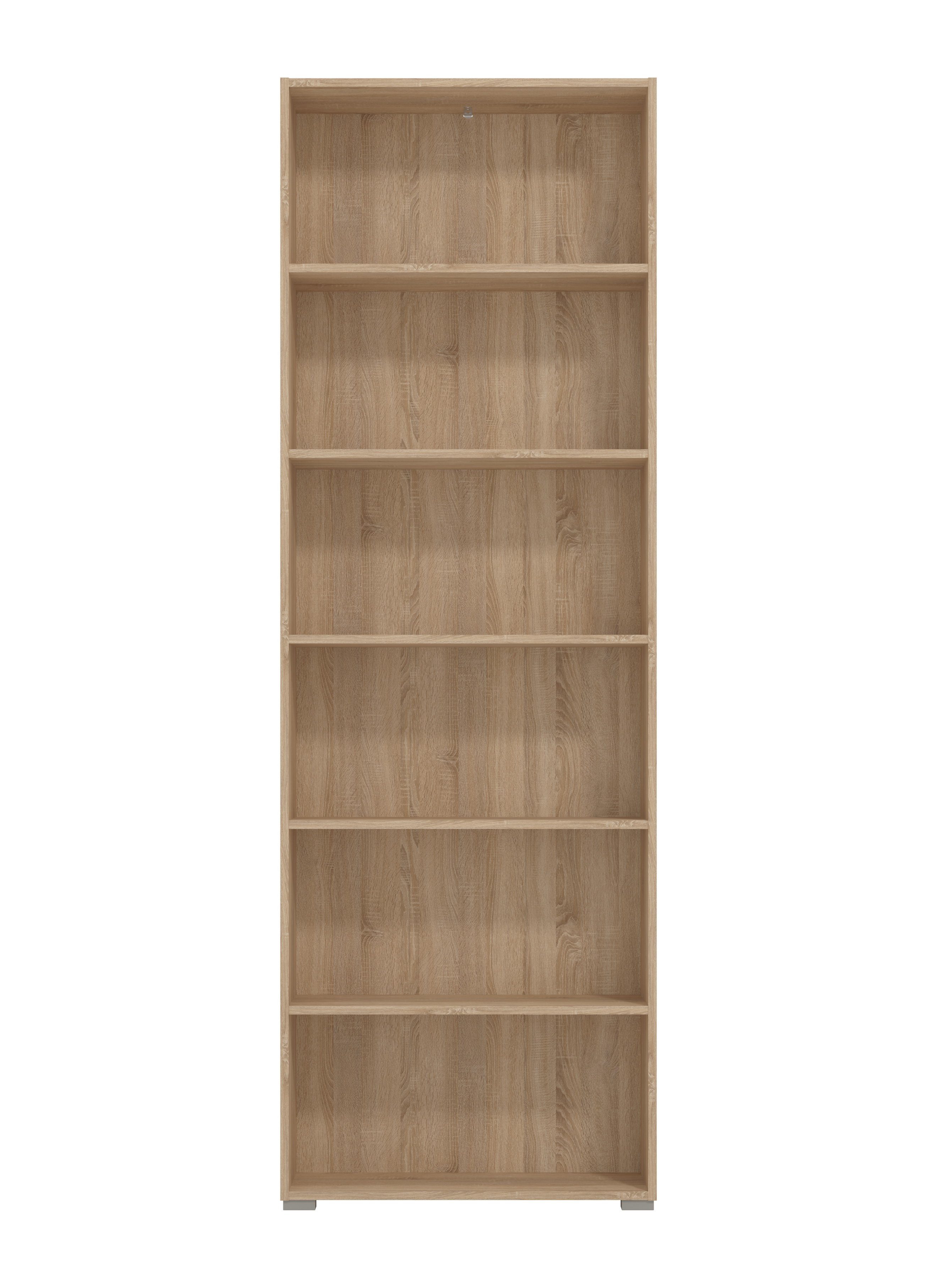 INOSIGN Ordnerrek Tomar 6 Boekenkast met veel opbergruimte, afmetingen (bxdxh): 70 x 24,5 x 211,5 cm boekenkasten beige
