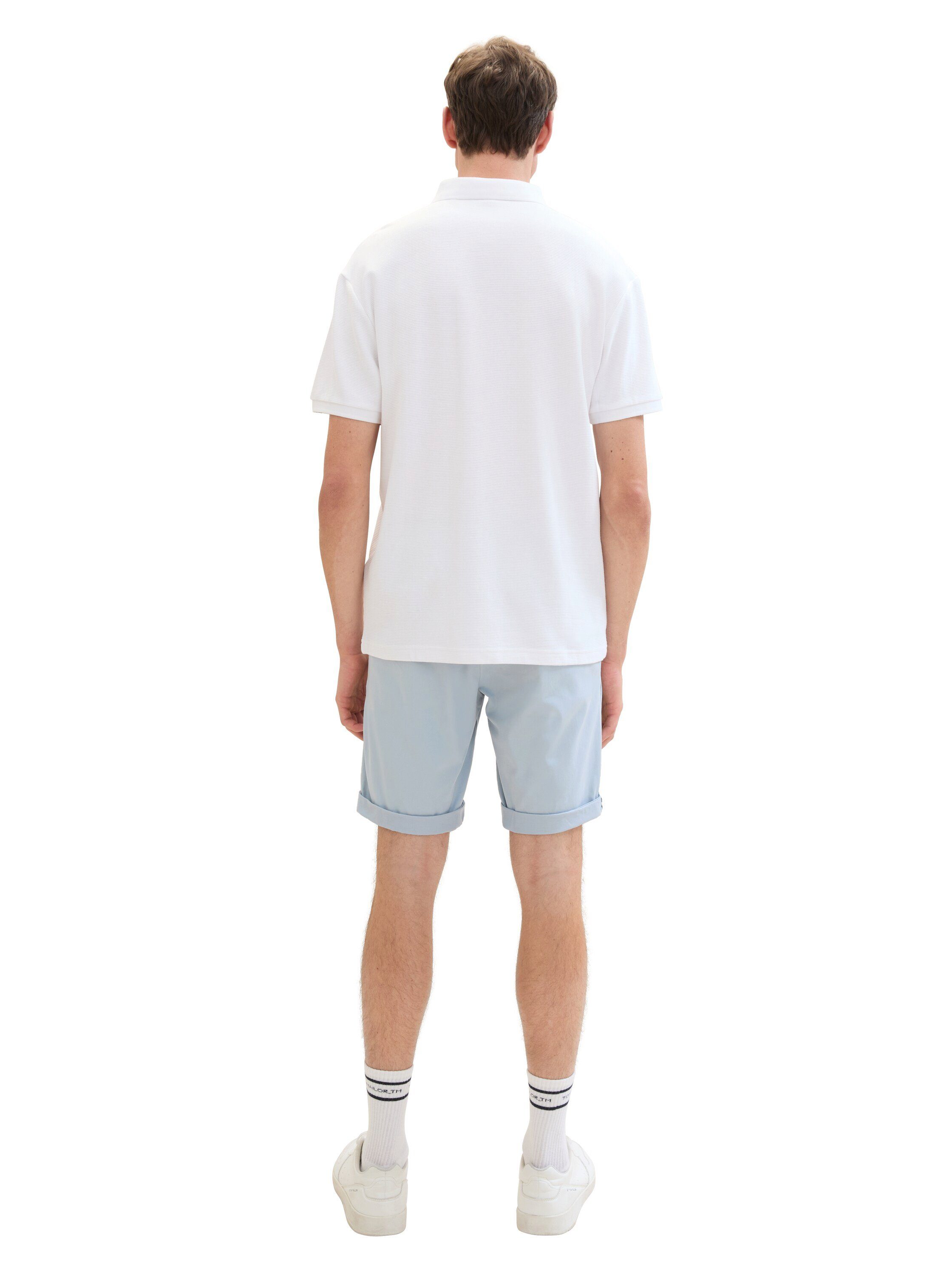 Tom Tailor Denim Chino-short Zomerbroek met steekzakken en stretch