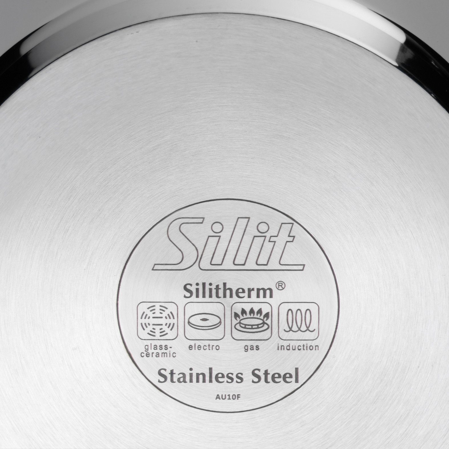 Silit Groentepan Soeppan inductie met glazen deksel geschikt voor alle soorten fornuizen, kookpan met extra hoge rand 12l (set, 2-delig)