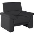 places of style fauteuil felitto 3 stofkwaliteiten ,binnenvering, passend bij de "felitto"-serie zwart