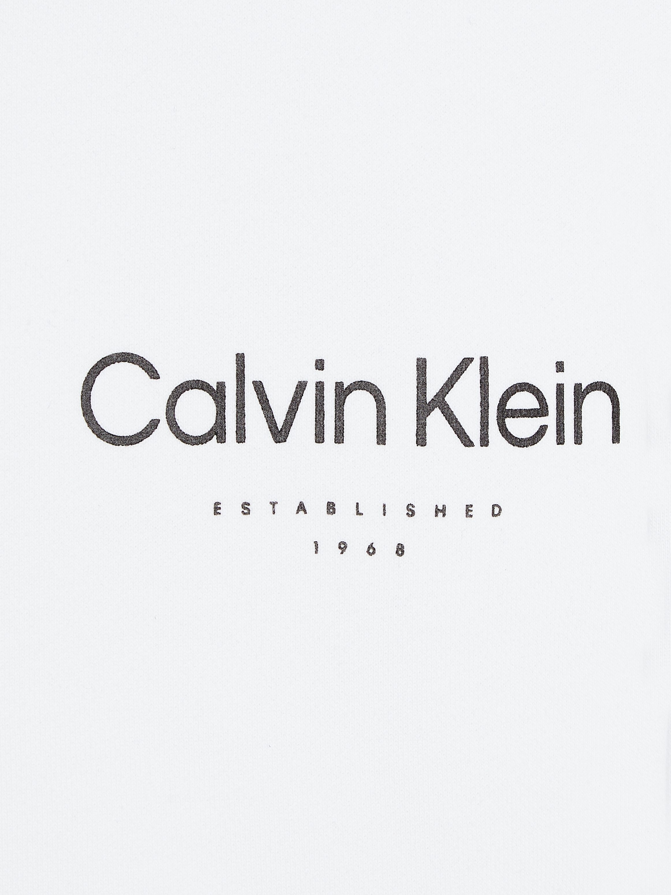 Calvin Klein Sweatshirt OFF PLACEMENT LOGO SWEATSHIRT