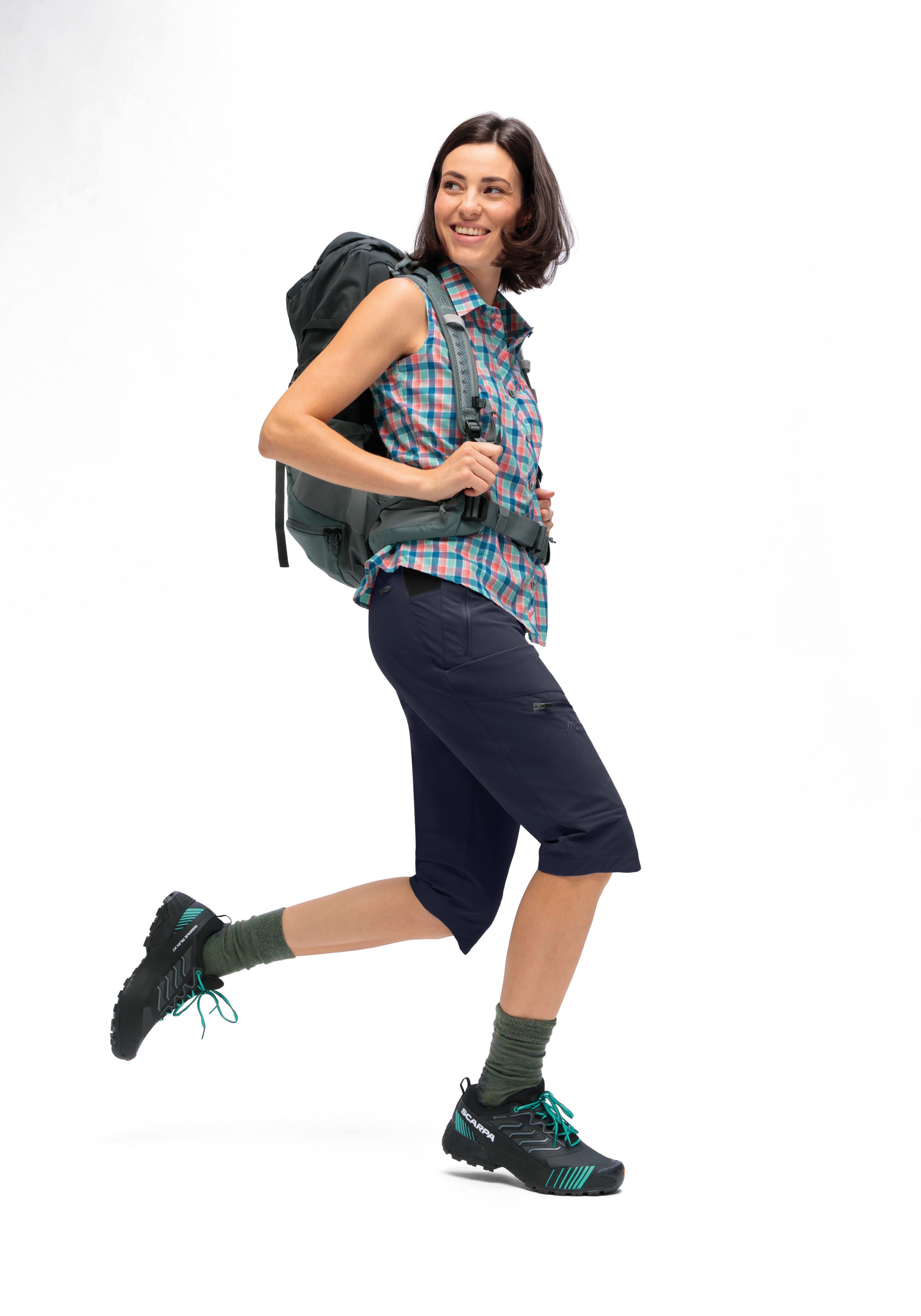 Maier Sports Outdoorbroek Inara slim Capri Vario