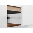 homexperts highboard vicky , breedte 120 cm, hoogte 142 cm, in mat wit wit