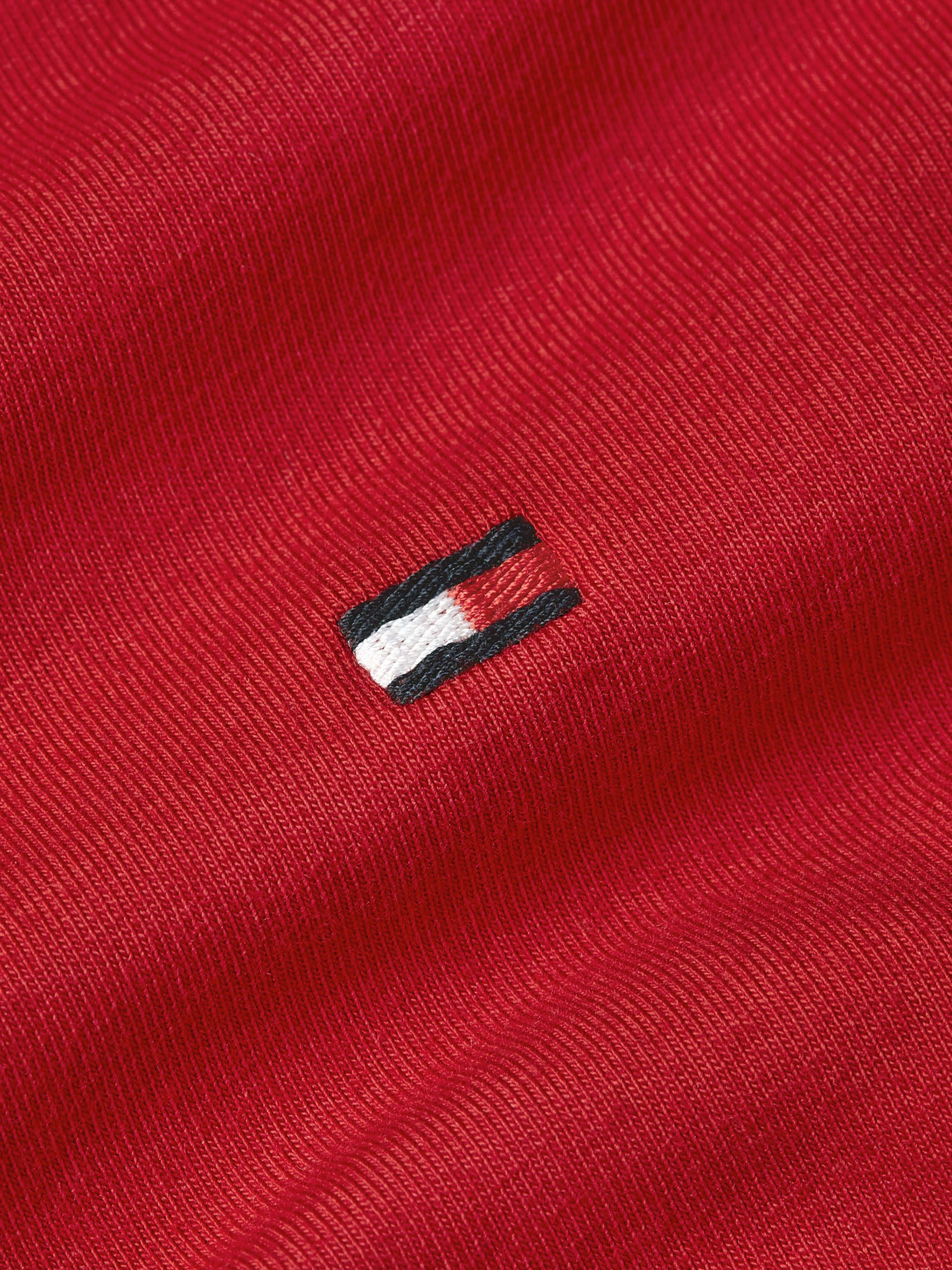 Tommy Hilfiger Shirt met lange mouwen STRETCH SLIM FIT LONG SLEEVE van biologische katoen-stretch
