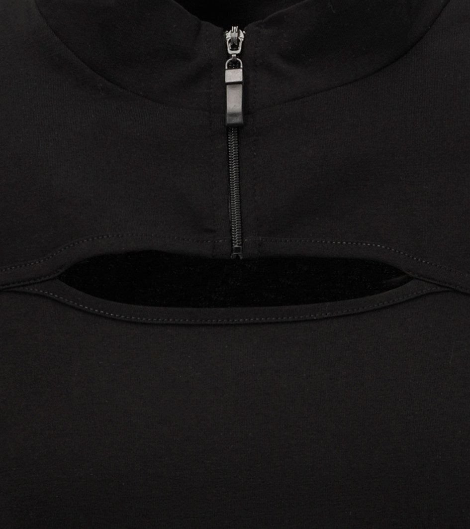 Aniston CASUAL Shirt met lange mouwen met verfijnd cut-out
