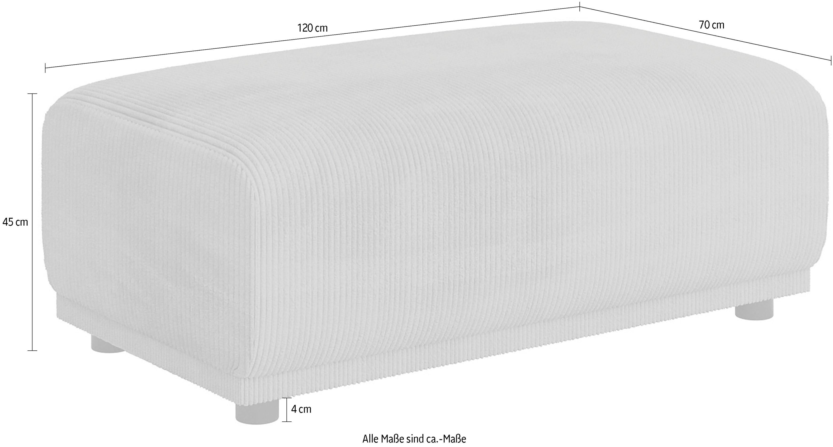 Home affaire Hocker Tammo passend bij de serie, ook in cord en bouclé