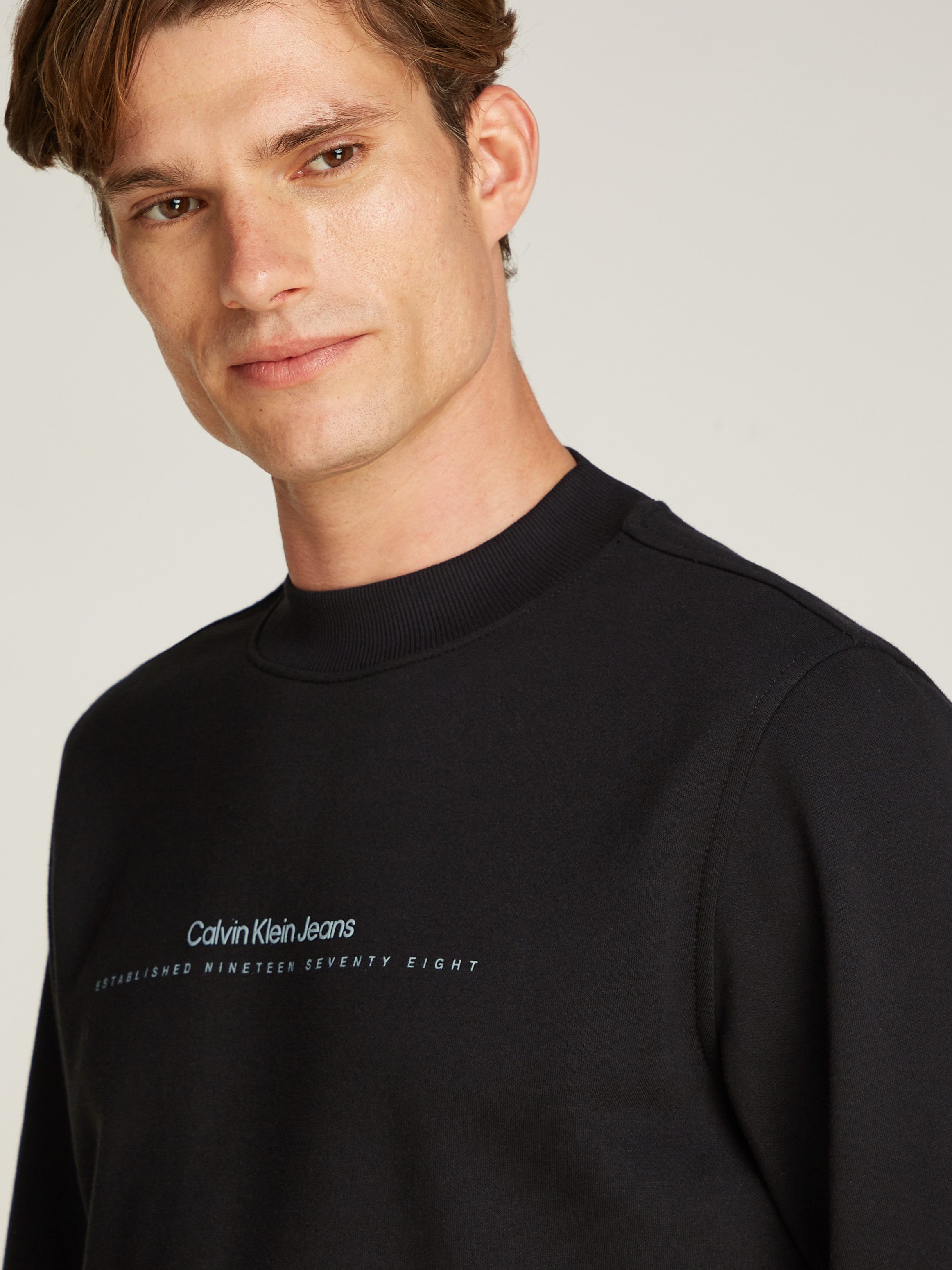 Calvin Klein Sweatshirt MINIMAL LOGO CREW NECK