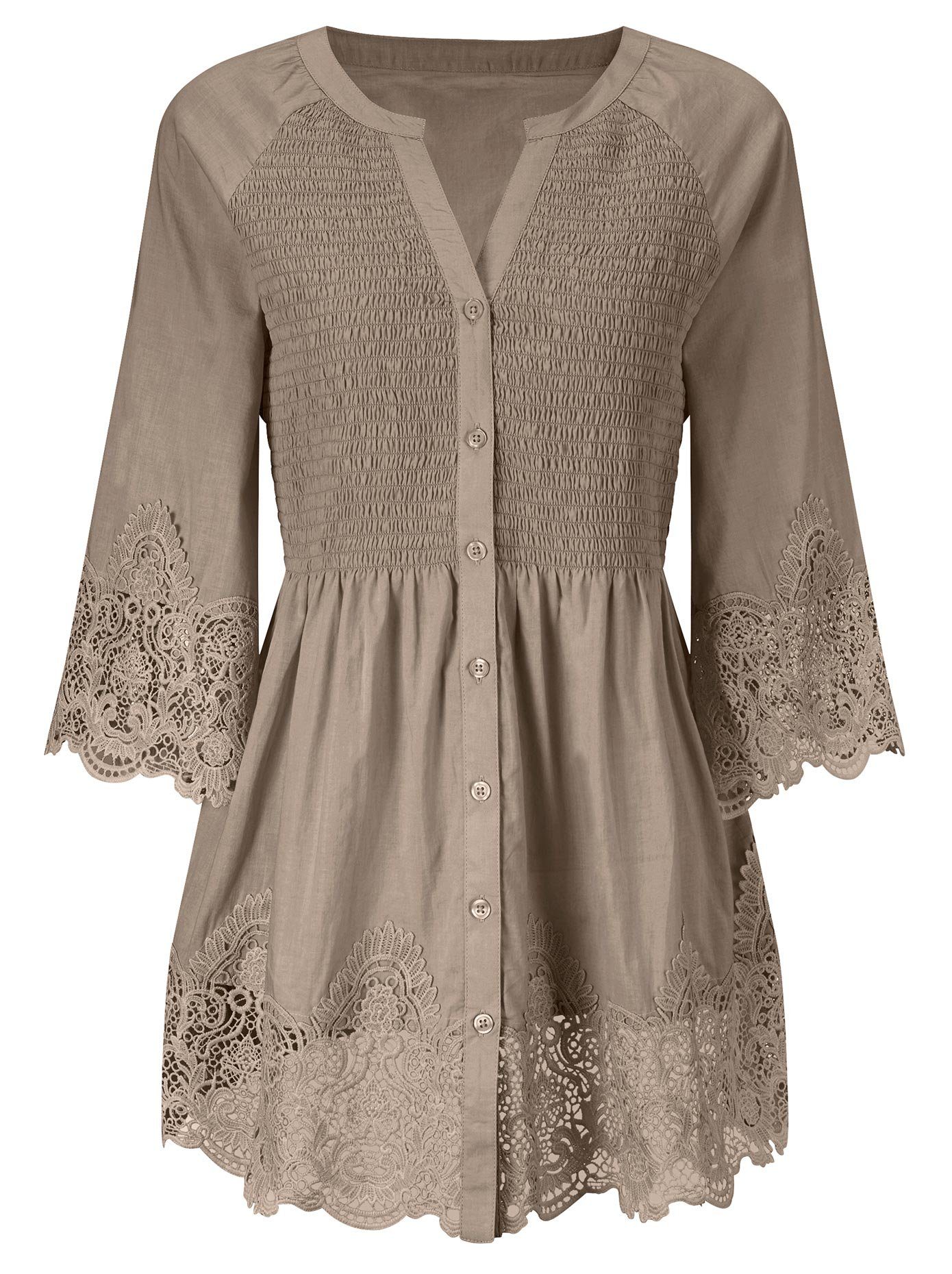 Alessa W. Kanten blouse