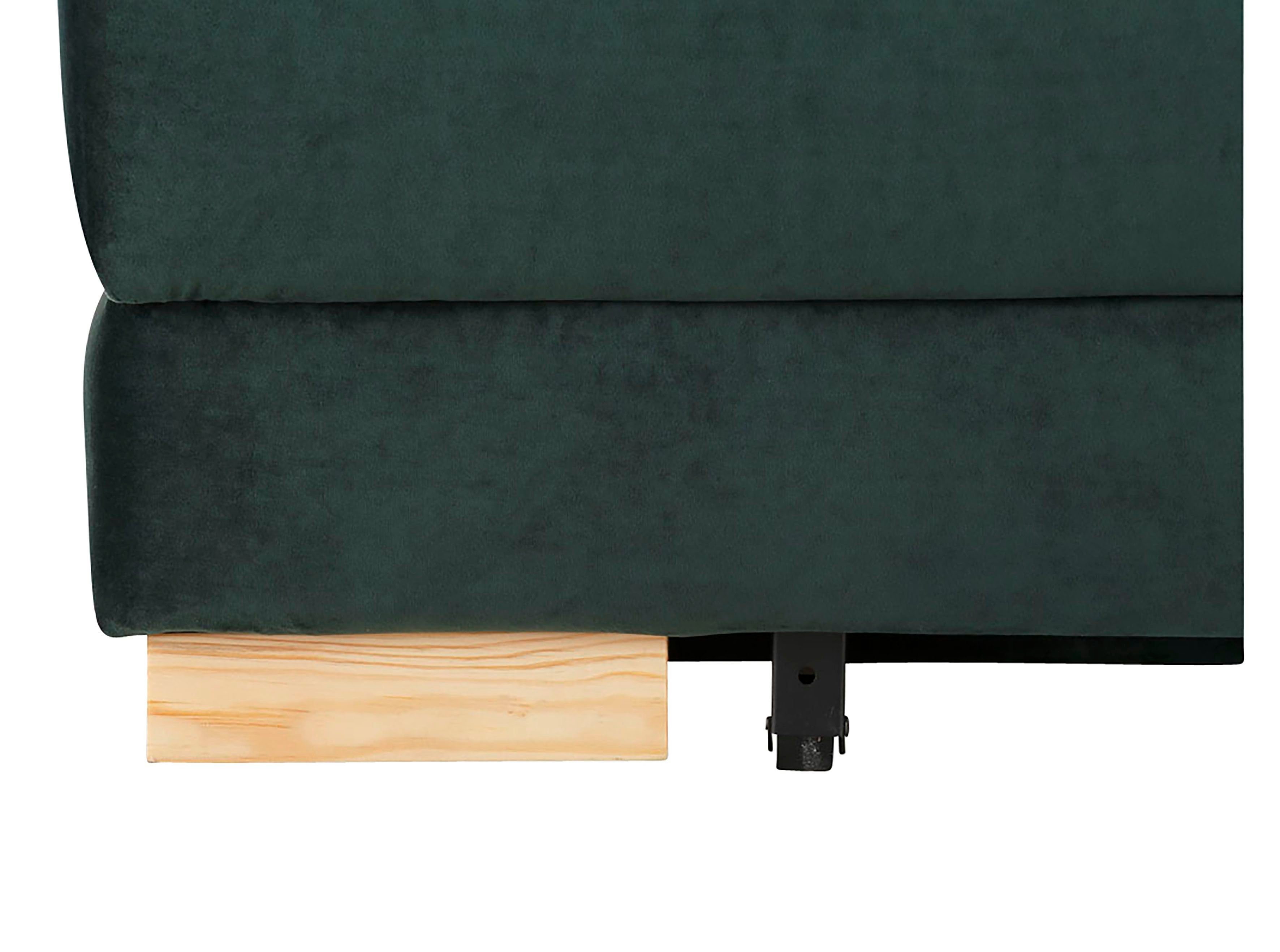 INOSIGN Slaapbank Berlin Volwaardig bed met boxspringvering, slaapfunctie en bedkist