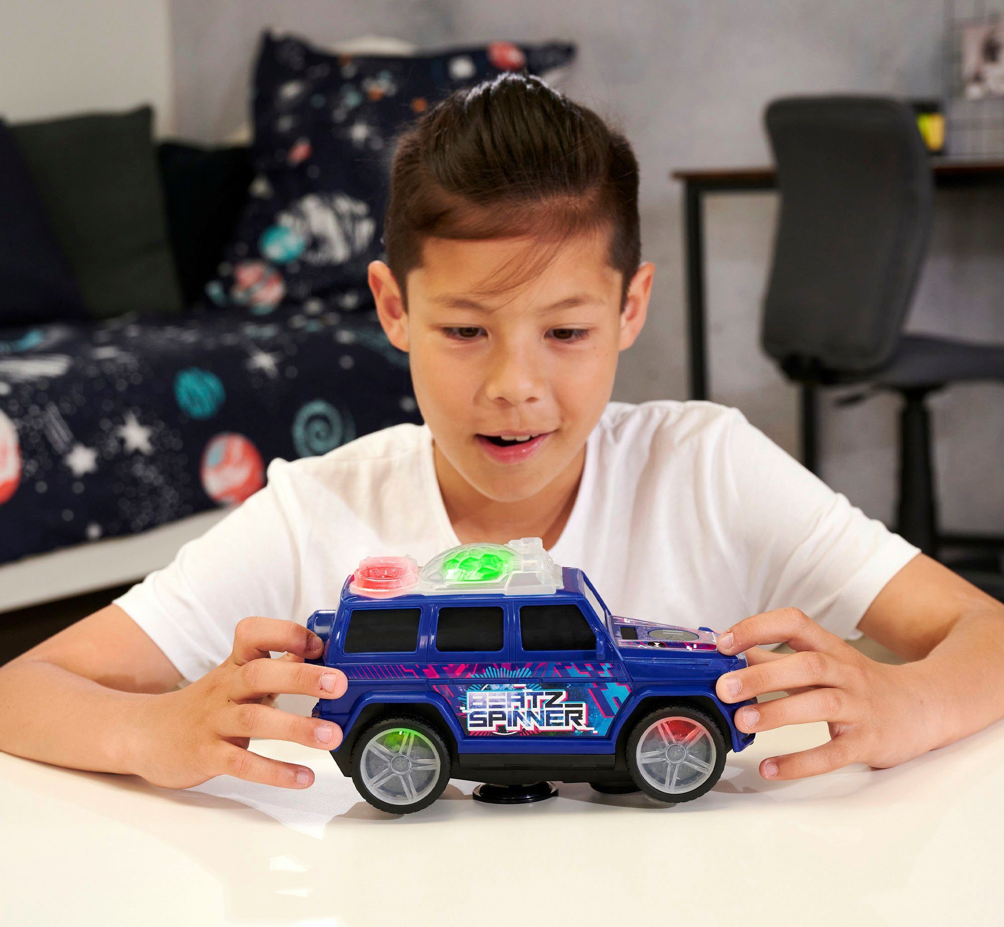 Dickie Toys Speelgoedauto STREETS N BEATZ, Mercedes-Benz G-Class Beat Spinner