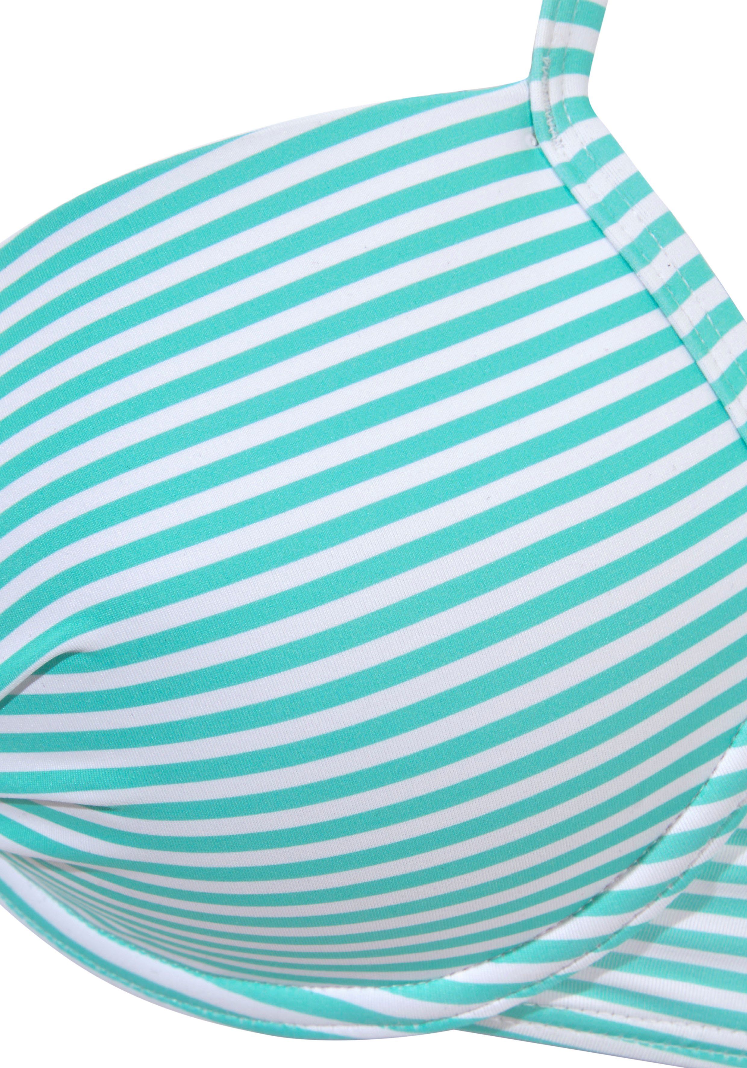 s.Oliver RED LABEL Beachwear Beugelbikini in knoop-look