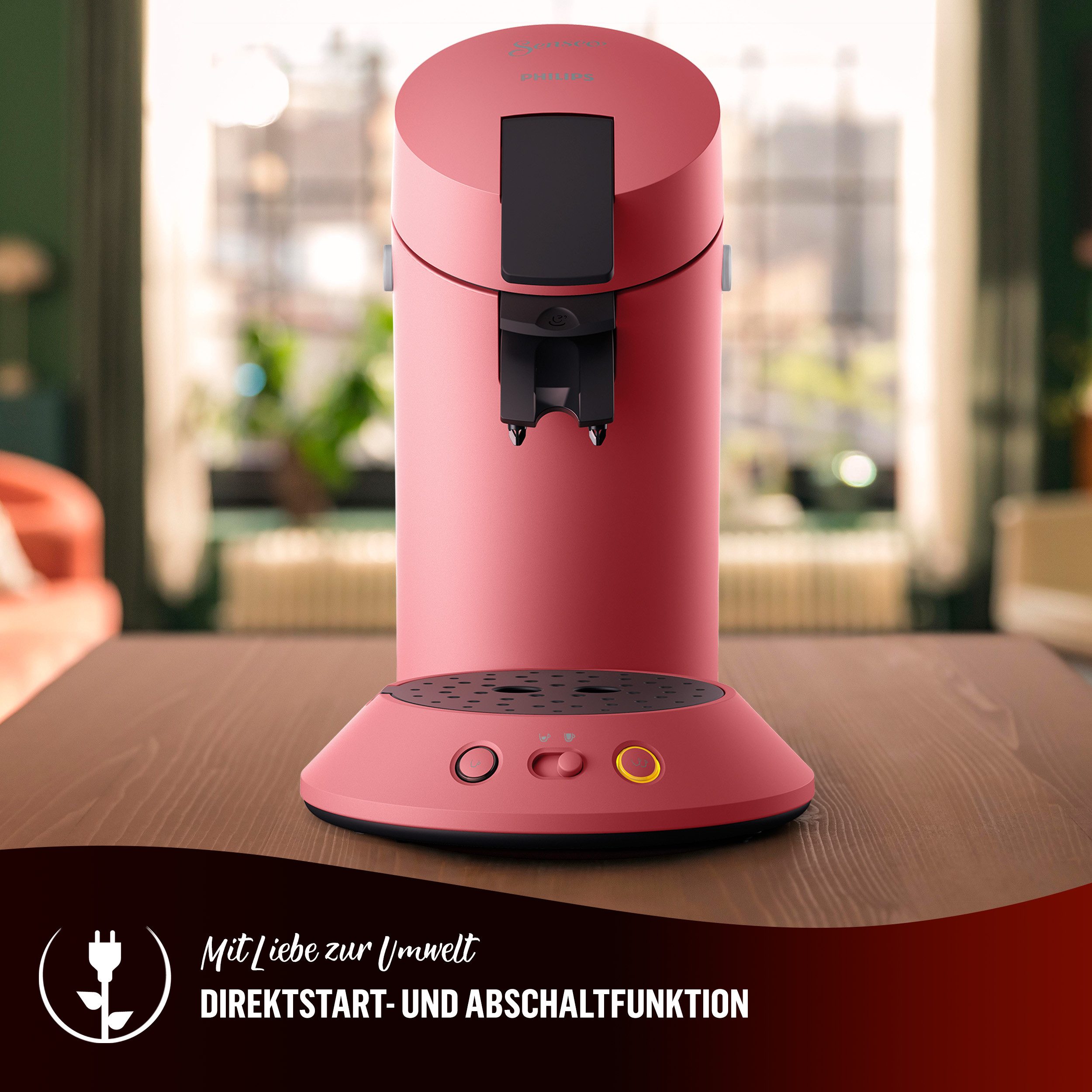 Senseo Koffiepadautomaat Original Plus CSA210/60, met twee koffie-instellingen