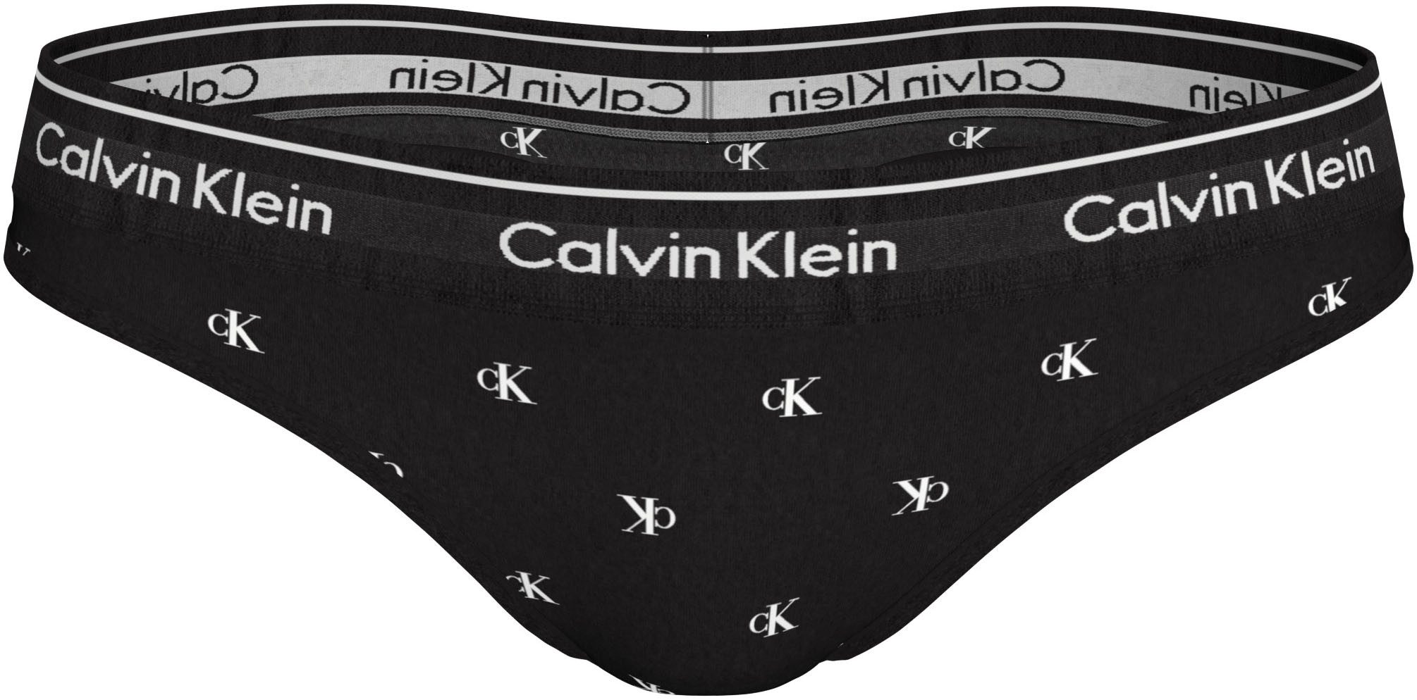 Calvin Klein String Modern Cotton met brede boord