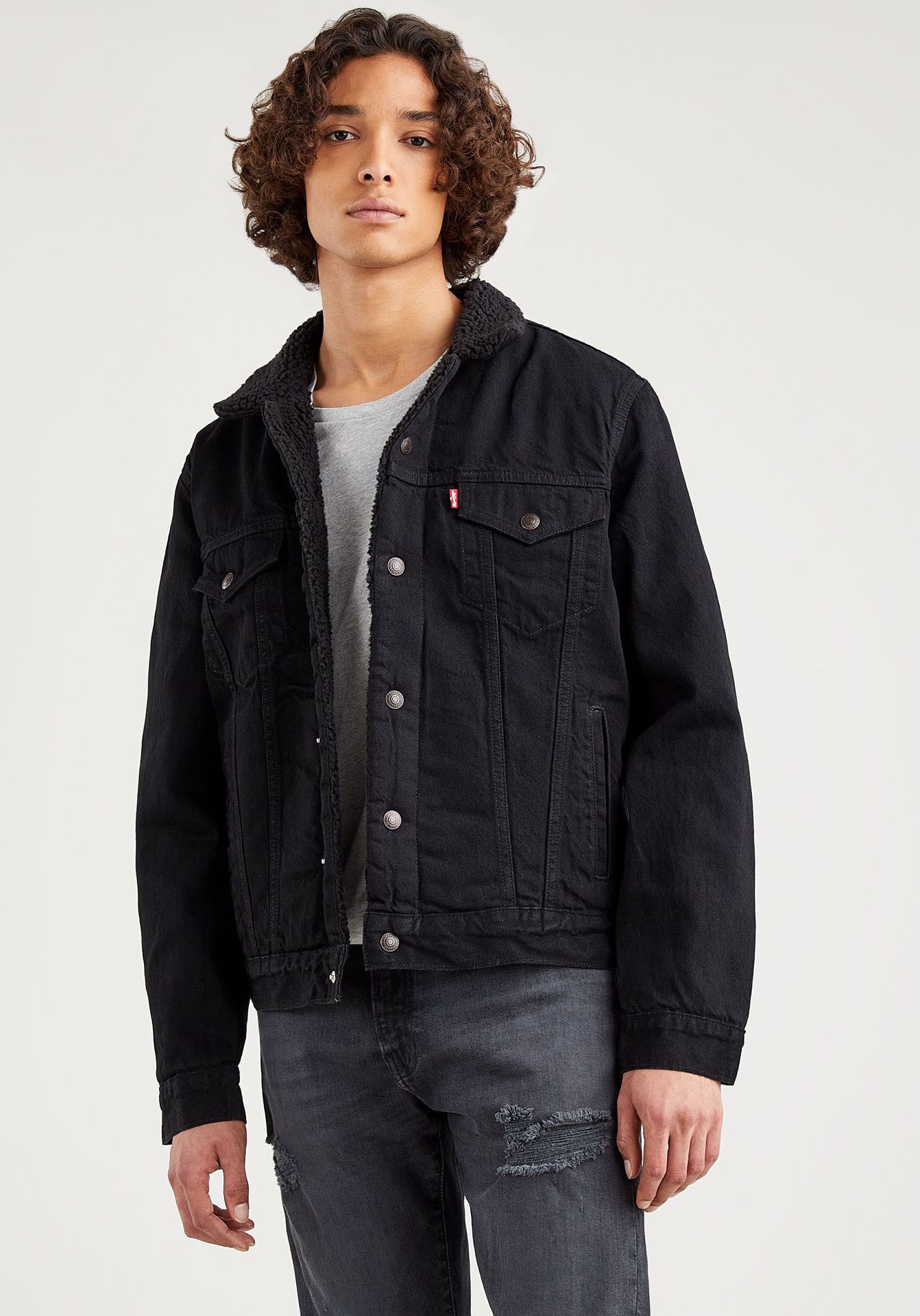 Levi's® Kort jack Sherpa met sherpa voering