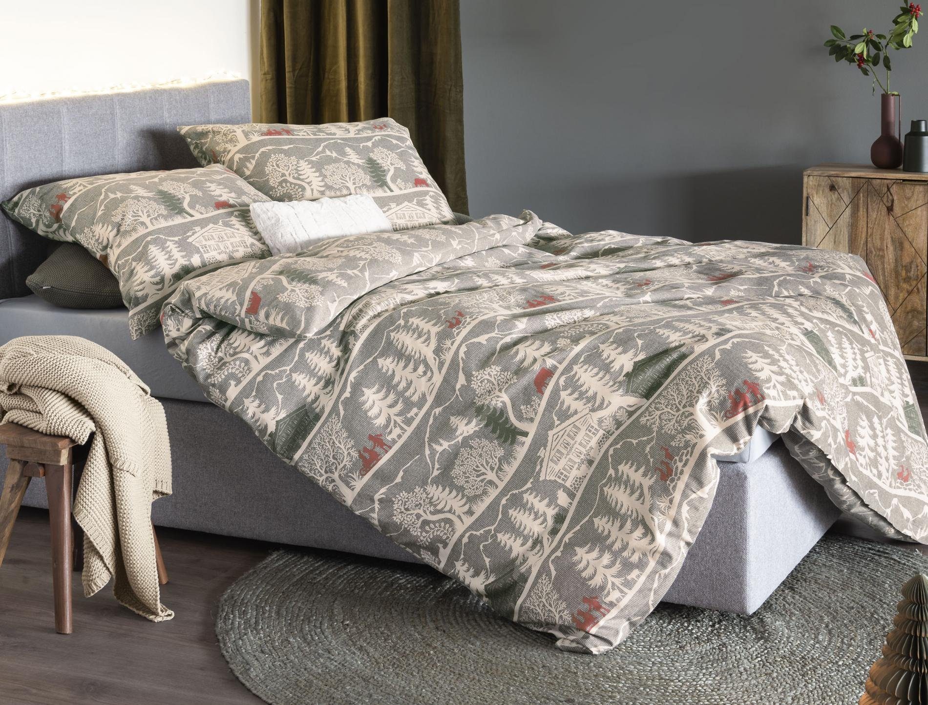 Irisette Overtrekset Koala 8415 knus zacht winterbedlinnen (2-delig)