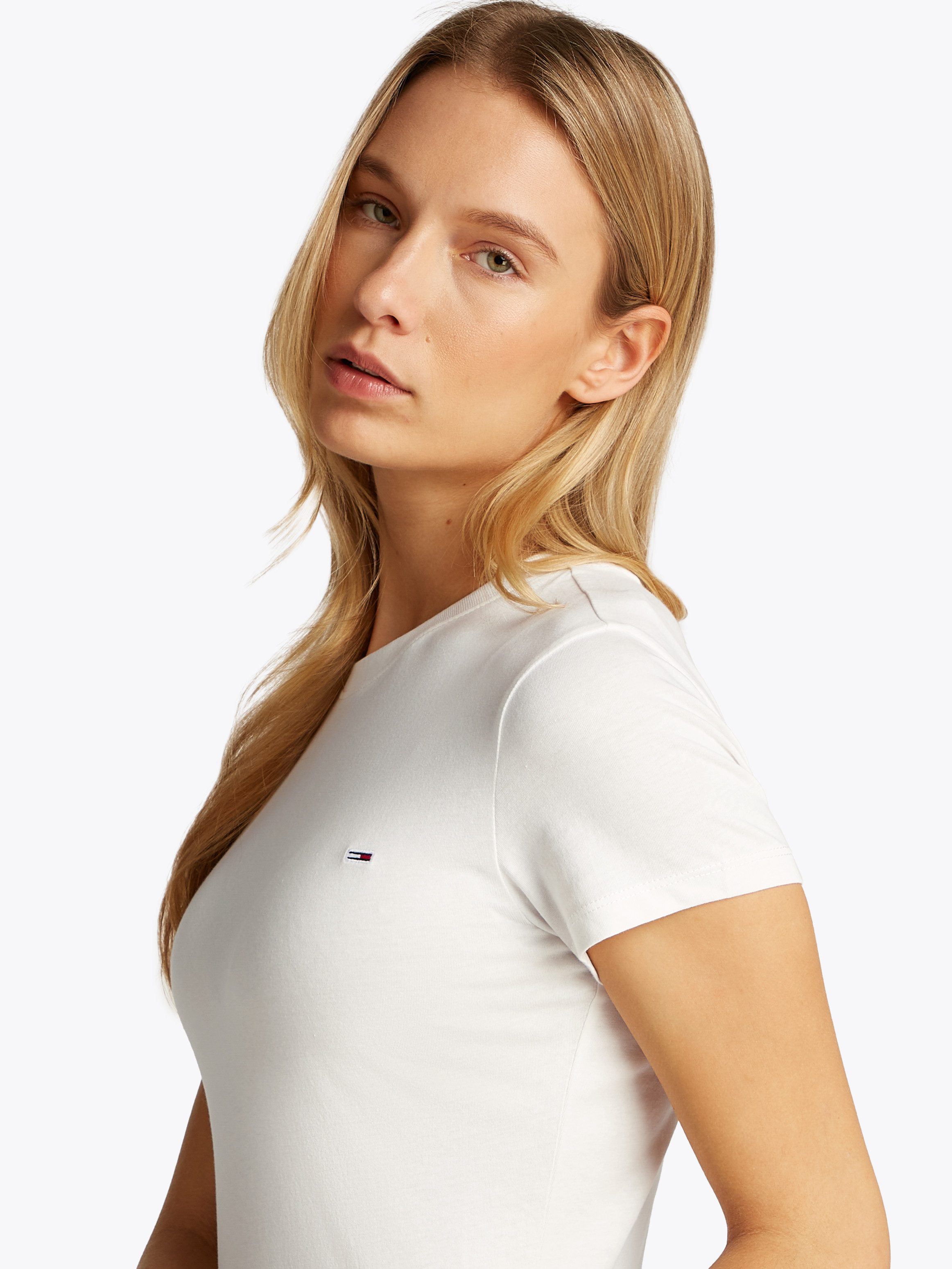 TOMMY JEANS T-shirt TJW 2PACK C-NECK TEE (set, 2-delig, 2 stuks)