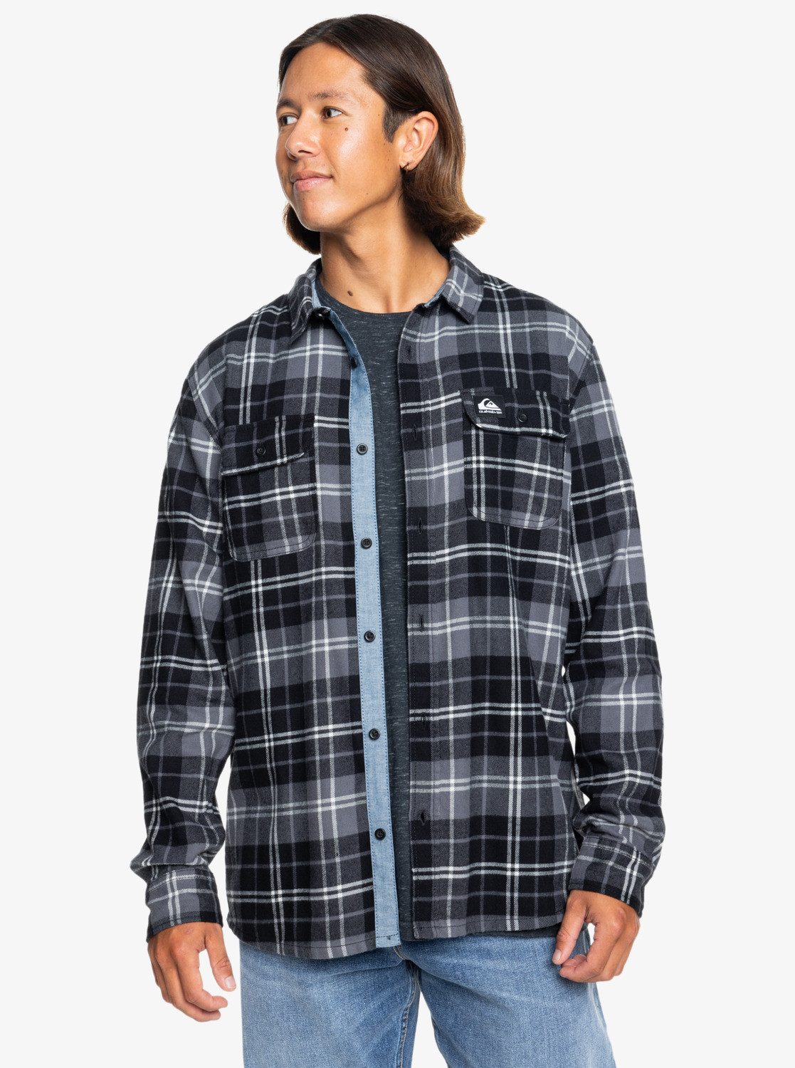 Quiksilver Overhemd met lange mouwen CANTWELL SHIRT