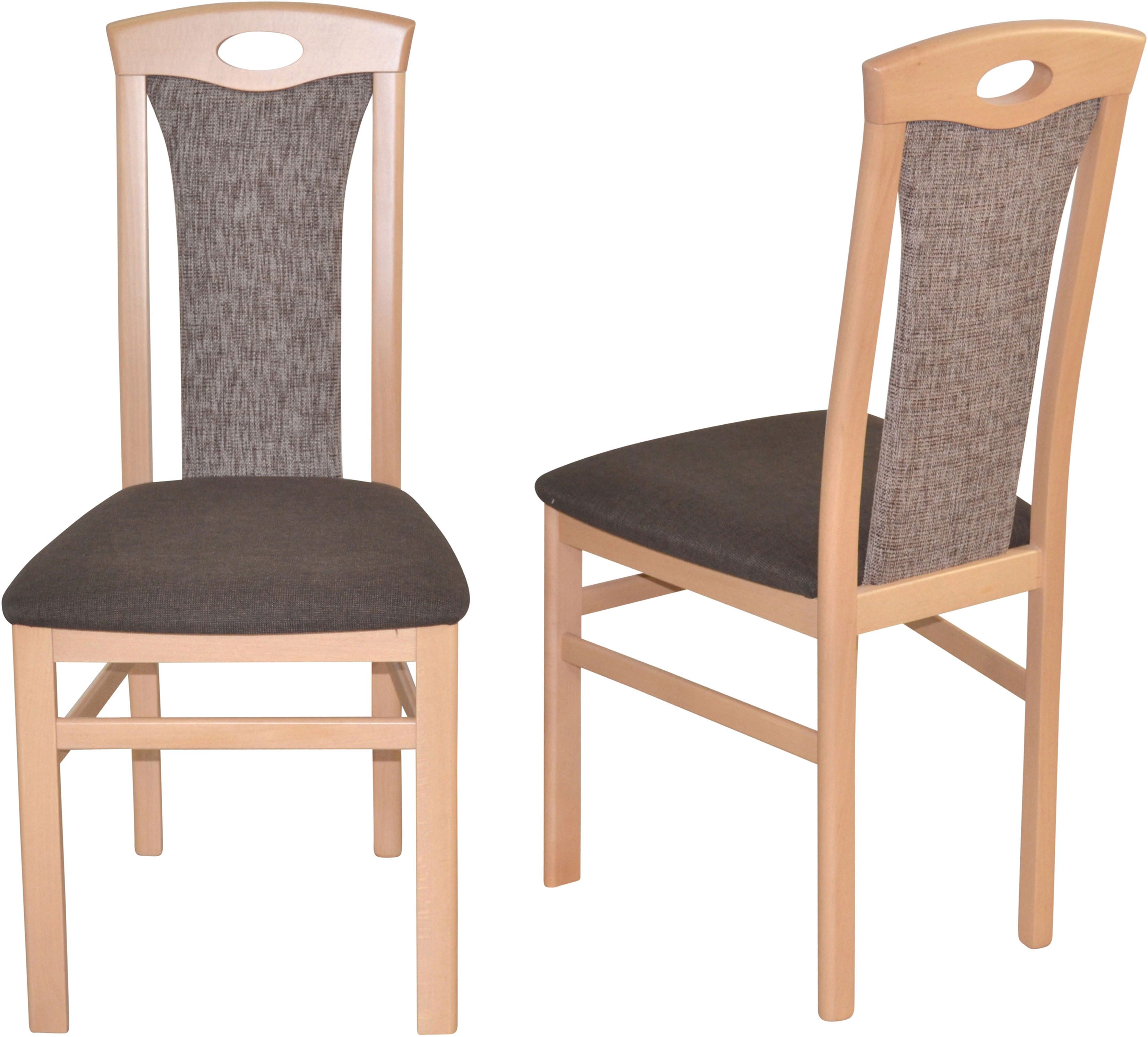 HOFMANN LIVING AND MORE Eethoek 3-delig eethoek Stoelen voorgemonteerd (voordeelset, 3-delig)