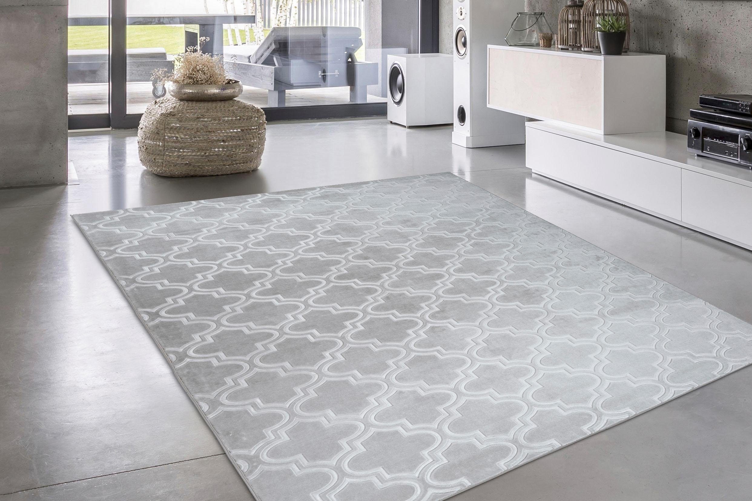 my home Vloerkleed Triana 3d-design, geometrisch & modern design, korte pool, behaaglijk