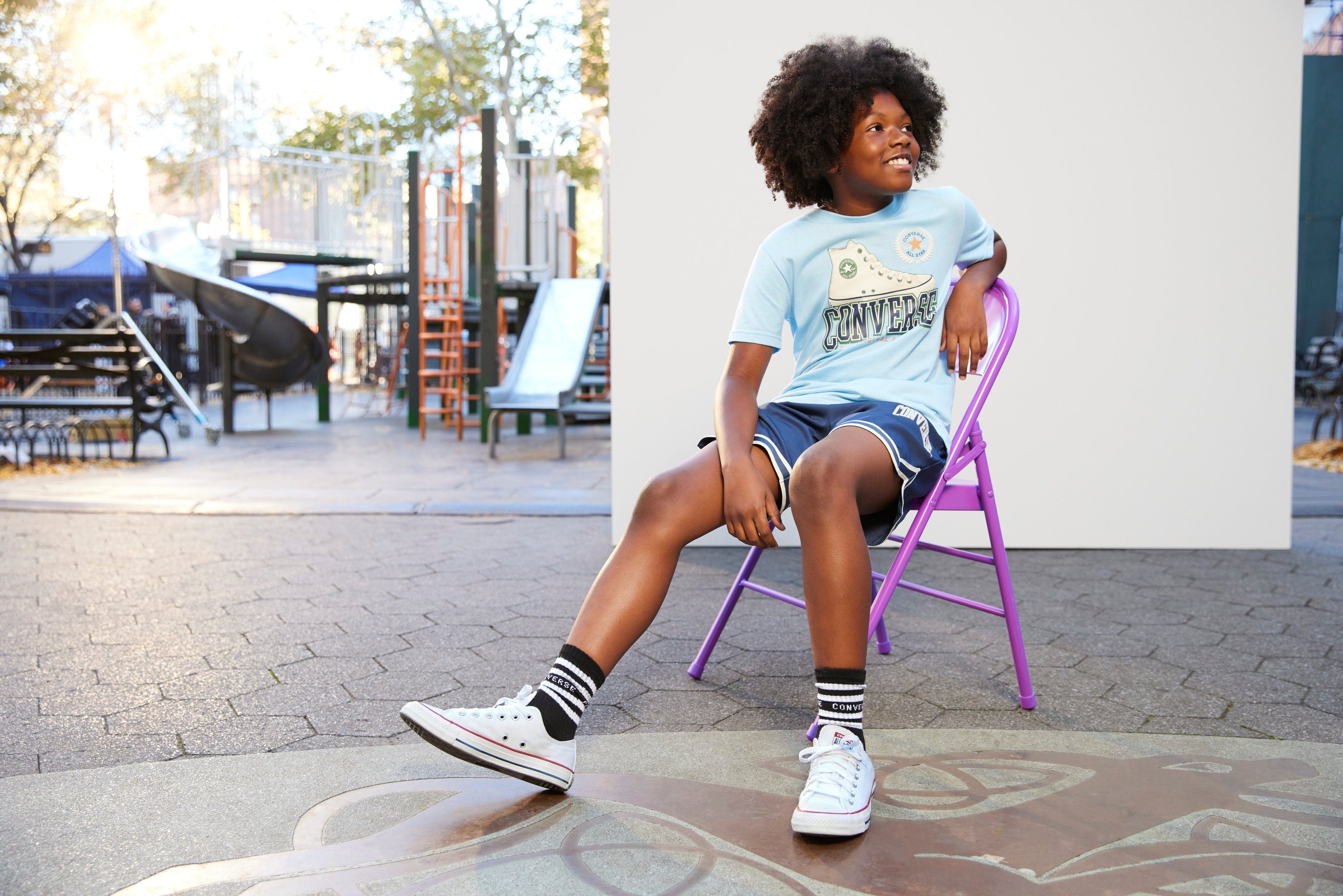 Converse Short CNVB REC CLUB WOVEN TAPING SHORTS voor kinderen