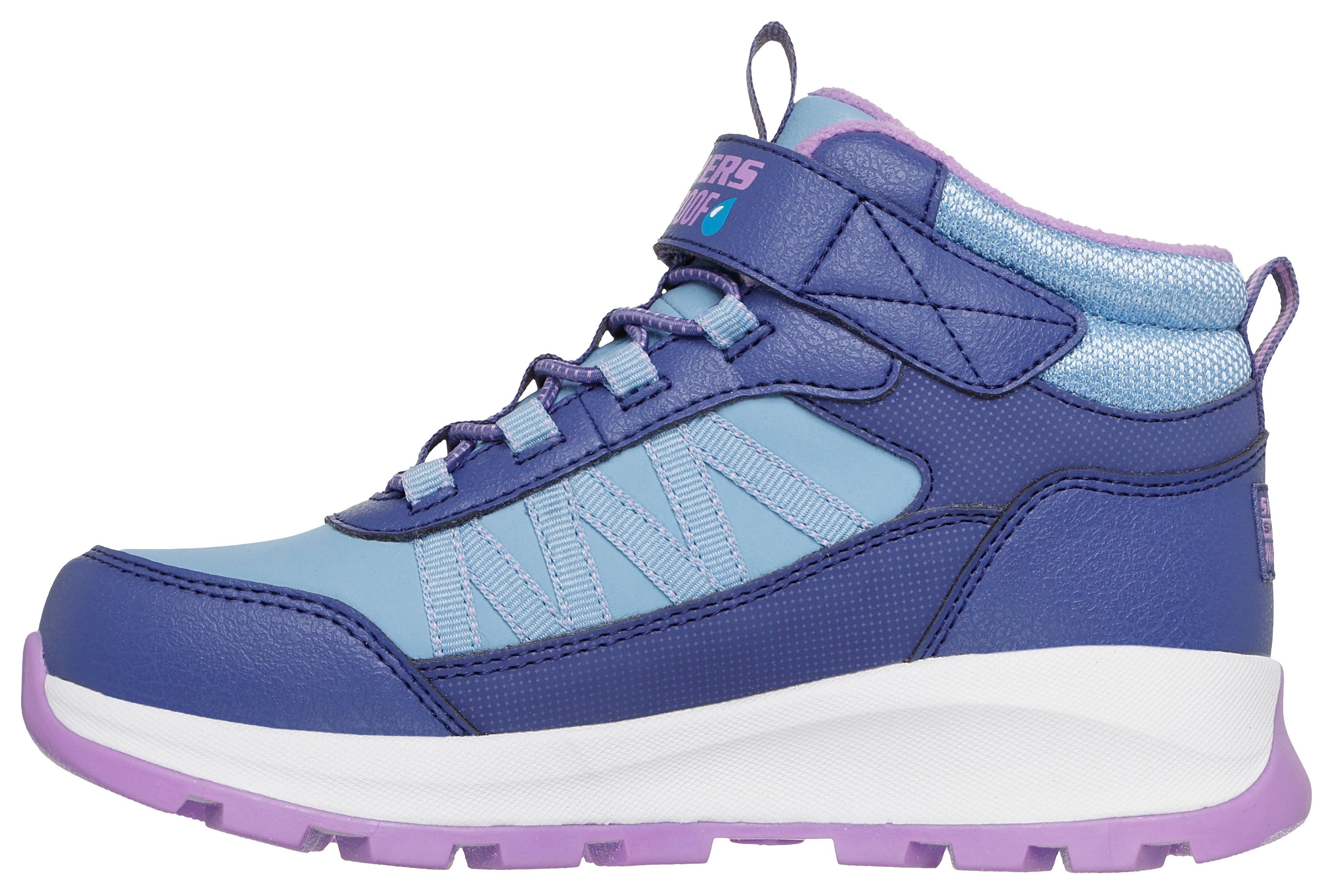 Skechers Klittenbandlaarzen STORM BLAZER Winterlaarzen, waterafstotend, maatsjabloon om te downloaden