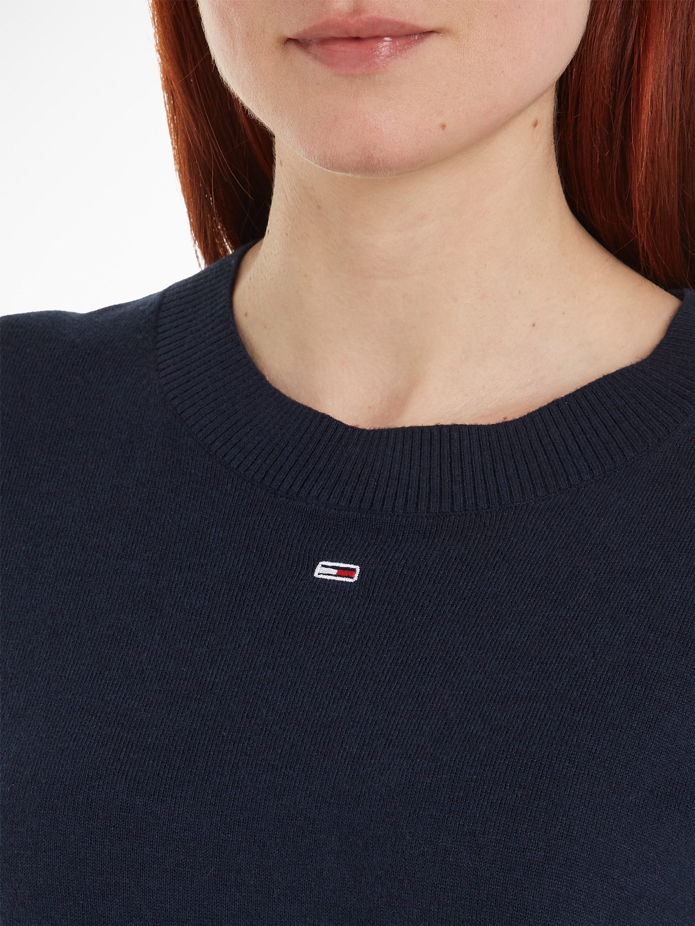 TOMMY JEANS Gebreide trui TJW ESSENTIAL CREW NECK SWEATER