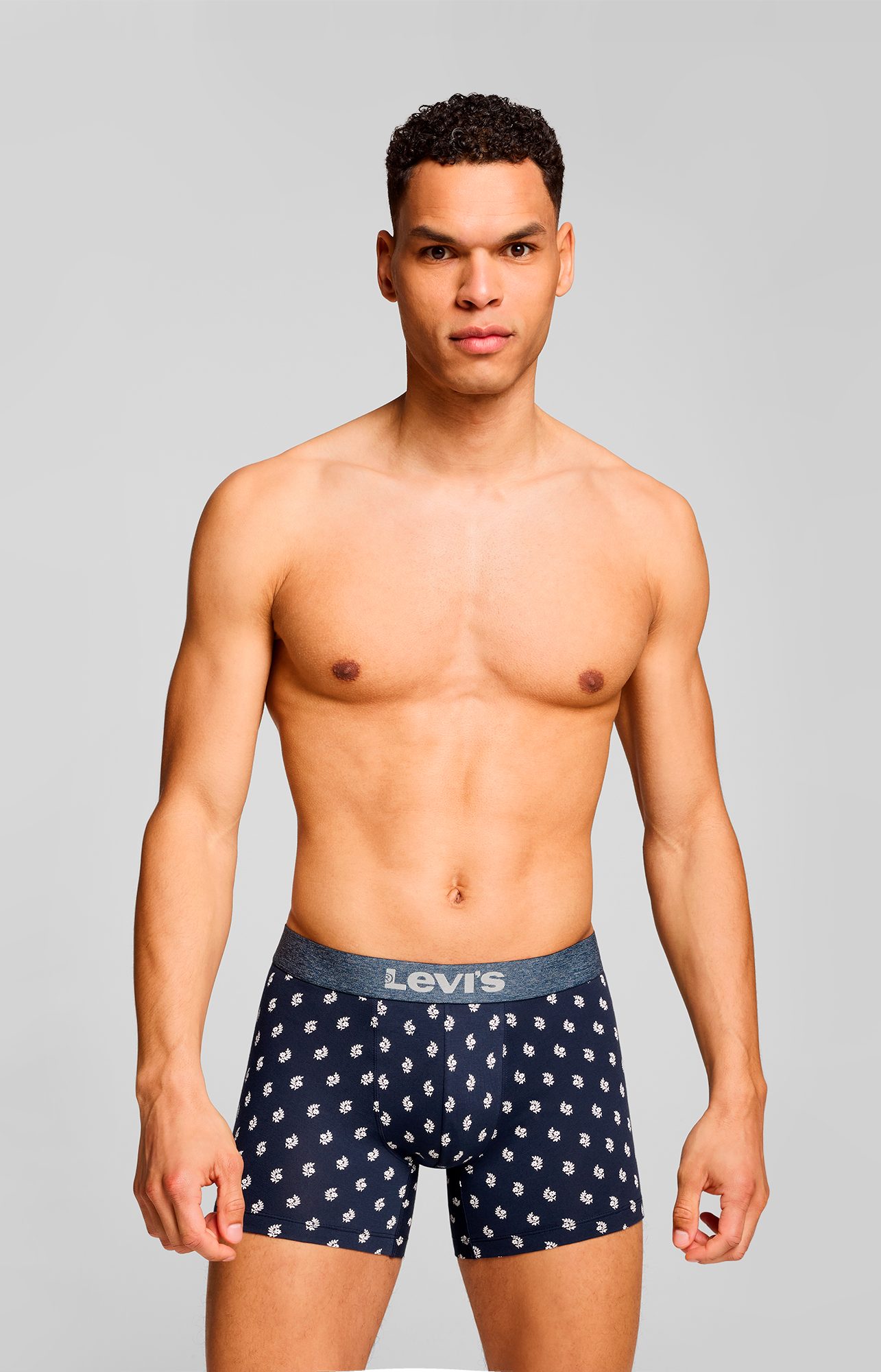 Levi's® Boxershort LEVIS MEN DENIM GEO BOXER BRIEF 2P (Set van 2)