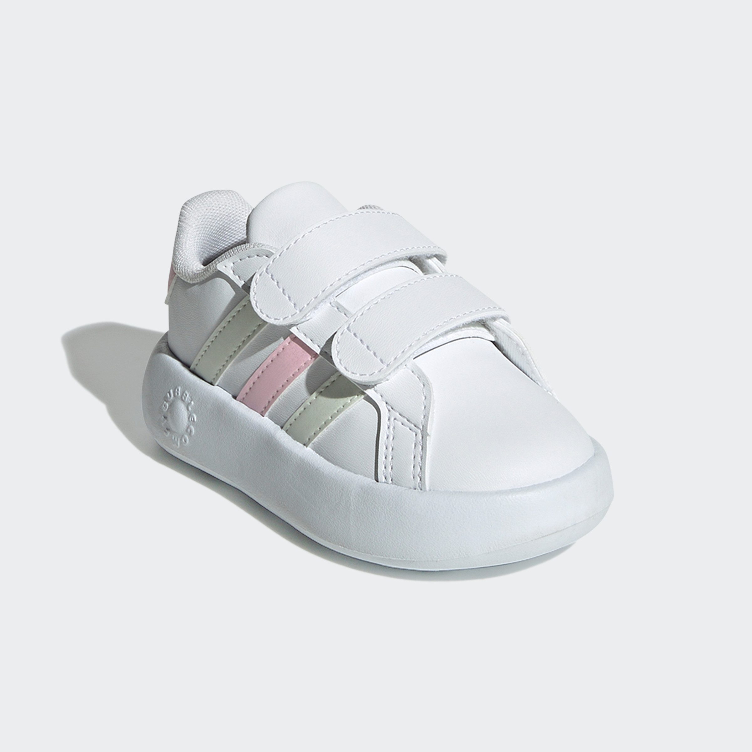 Adidas Sportswear Klittenbandschoenen GRAND COURT 2.0 KIDS Design geïnspireerd op de adidas Superstar voor kinderen