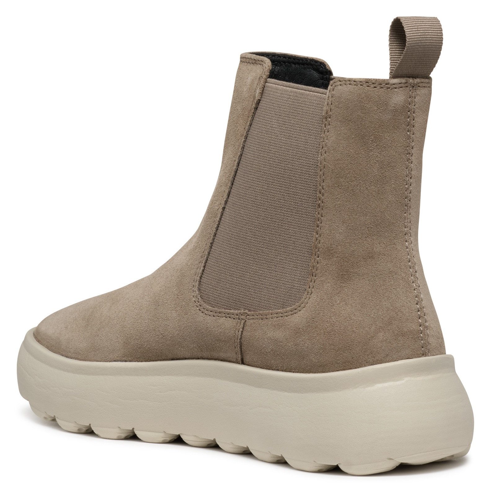 Geox Chelsea-boots D SPHERICA EC4.1 A Plateau boot, chunky boot, winterboot met duurzaamheidssymbool LWG