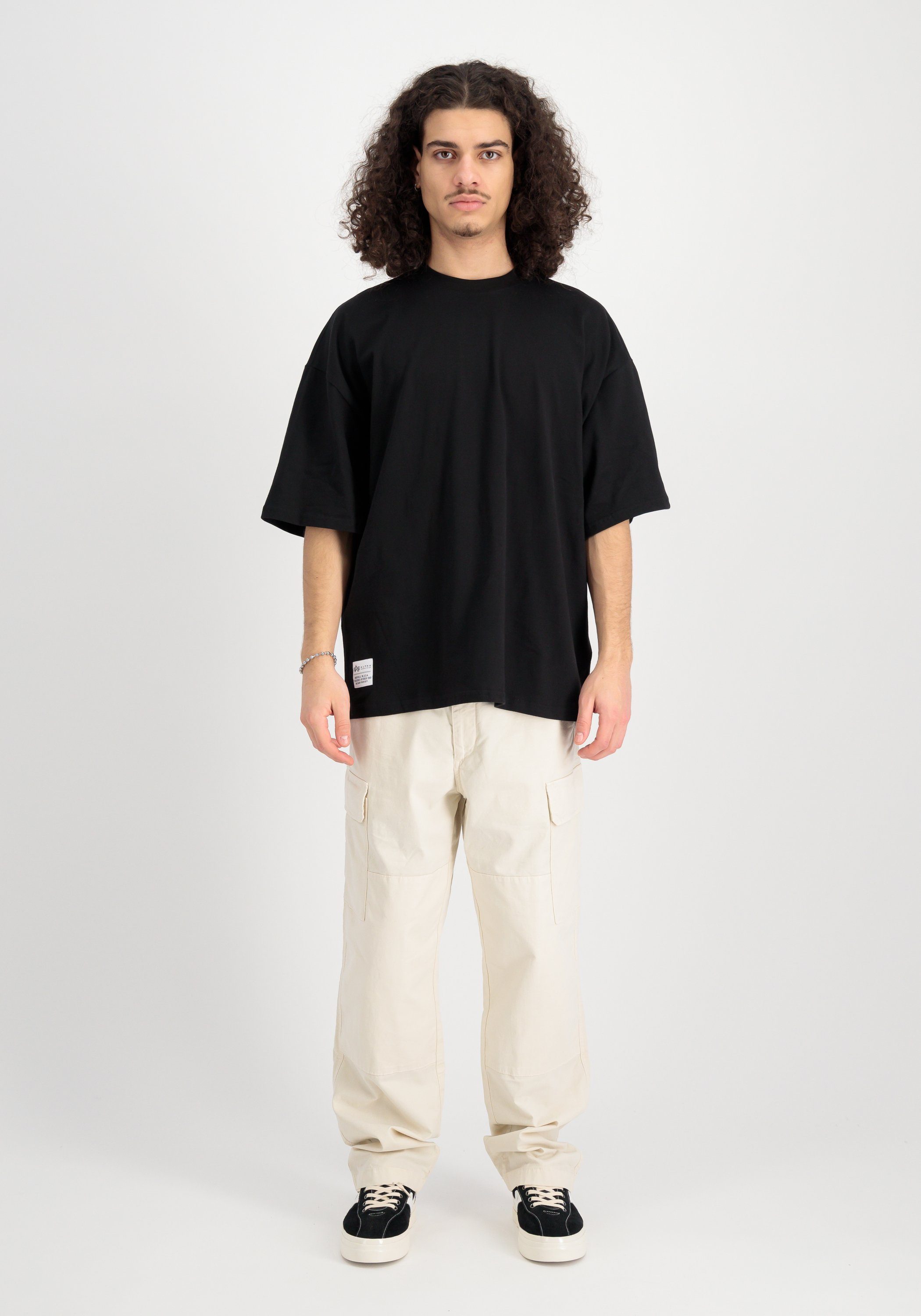 Alpha Industries T-shirt Alpha Industries Mannen - T-Shirts Logo Achterdruk T