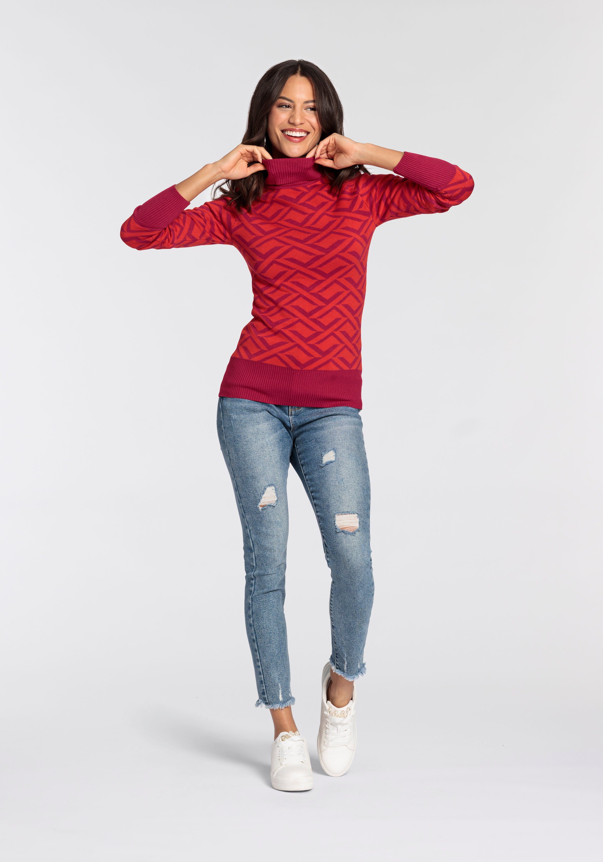 Melrose Coltrui met jacquardpatroon