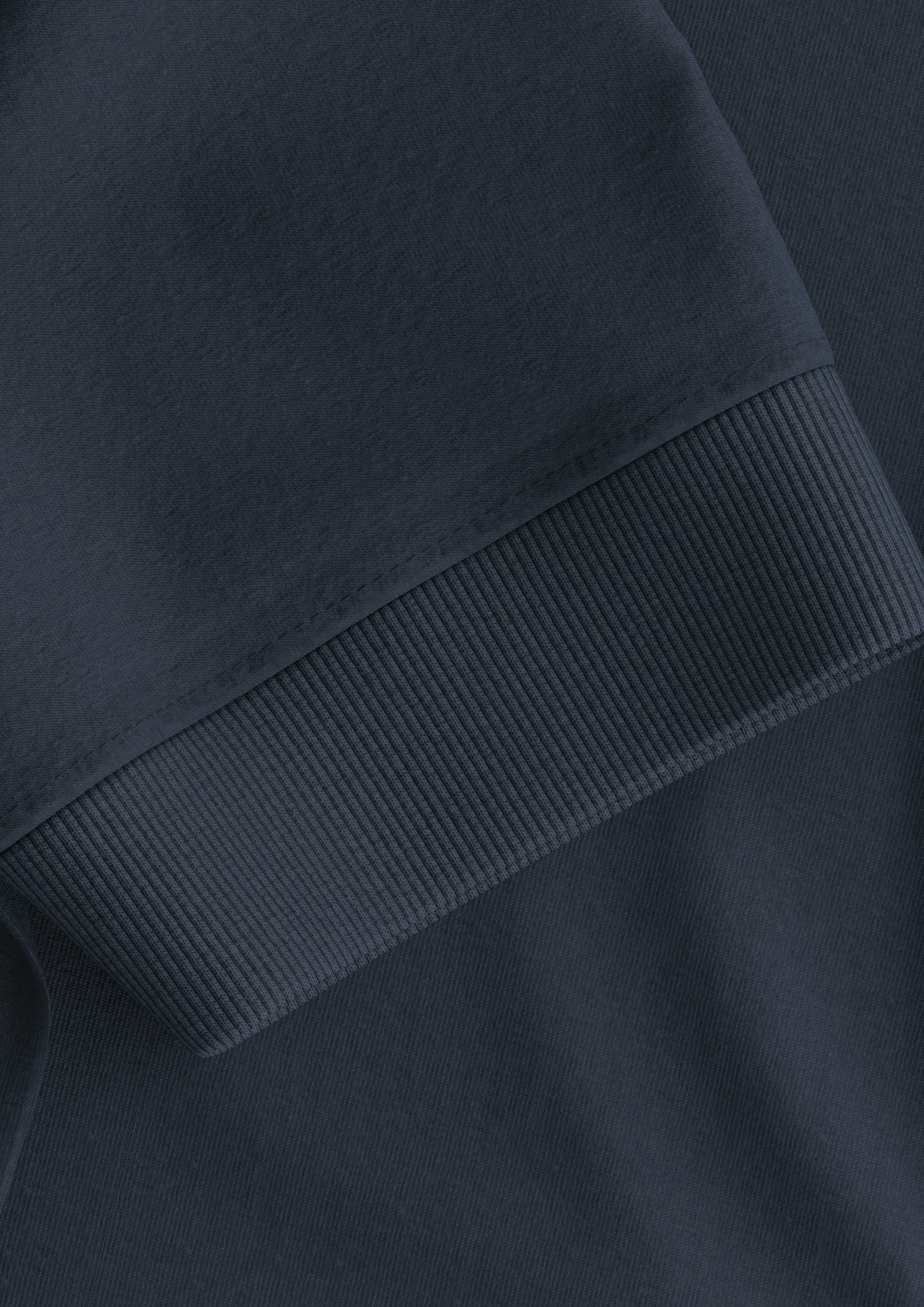 Joop Jeans Shirt met ronde hals Cedric Label aan de zijkant van de romp elastische ronde hals