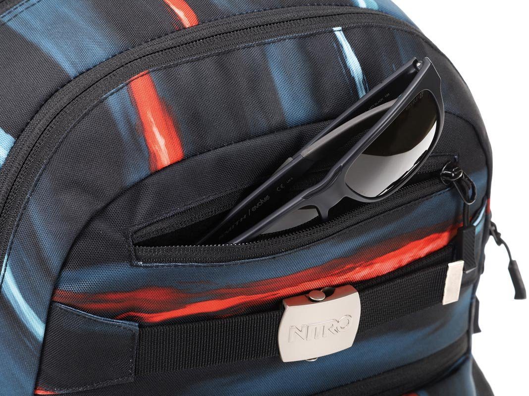 NITRO Schoolrugzak Hero Casual rugzak, grote vrijetijds rugzak, school, werk en reis