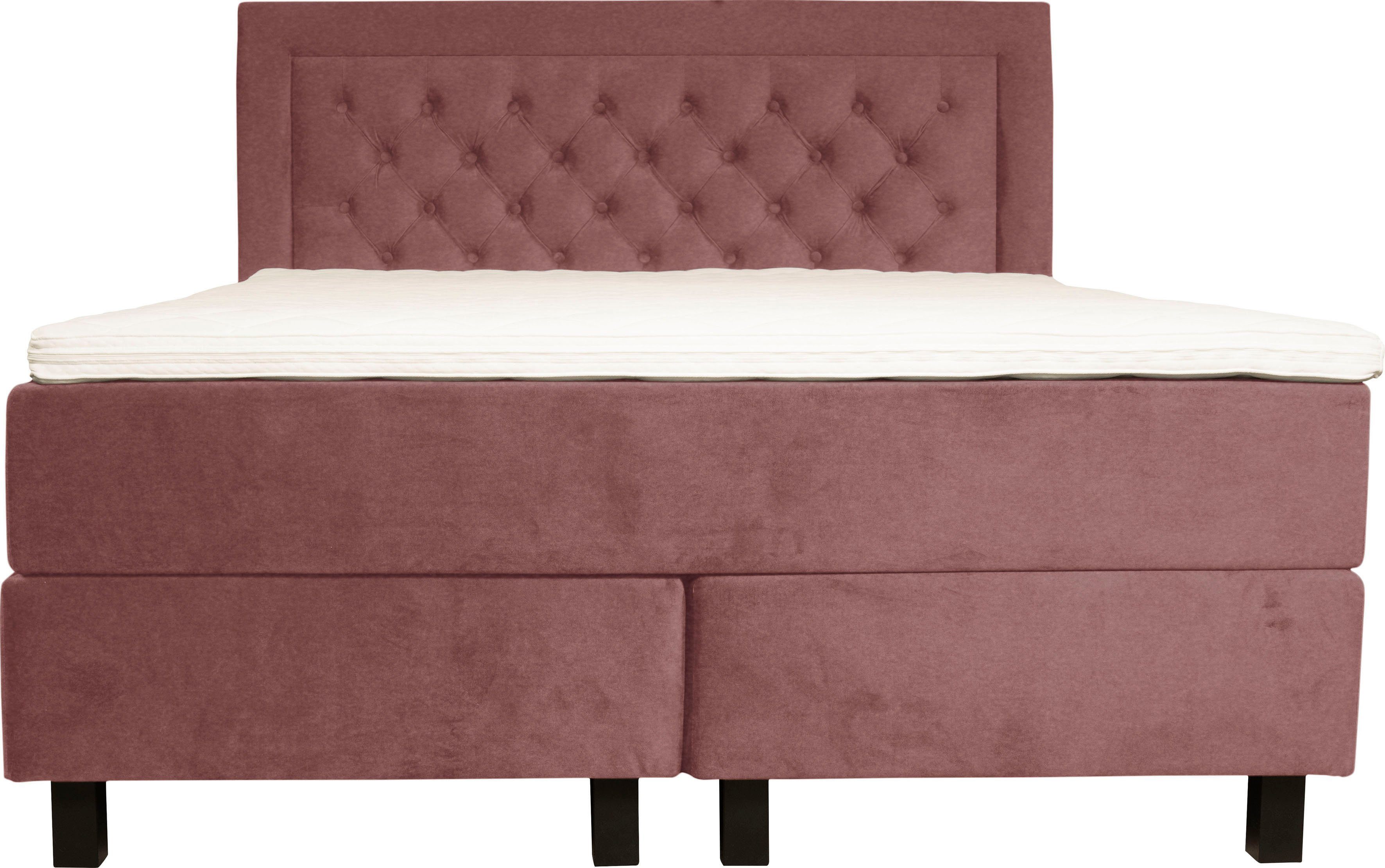 Leonique Boxspring JEANNE incl. topmatras met pocketveringsmatras